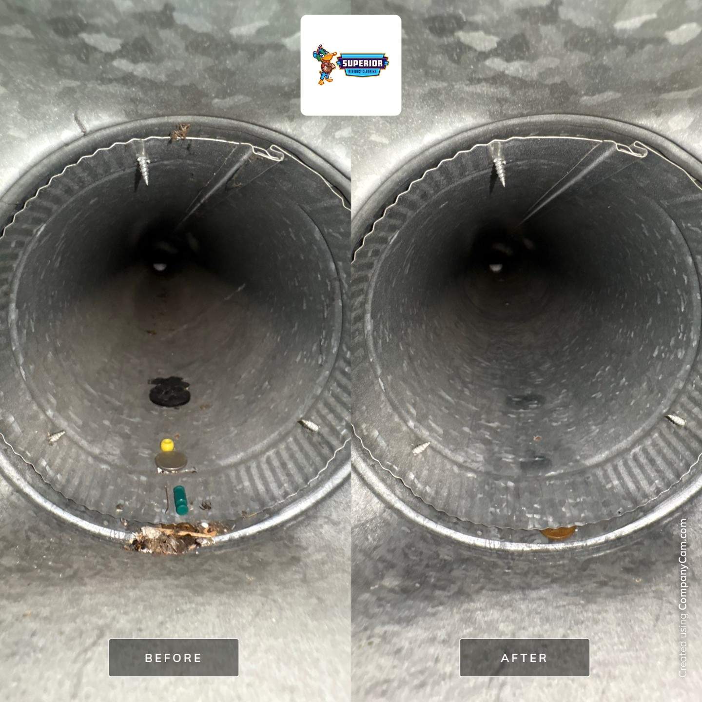 Air duct cleaning and dryer vent cleaning in Boardman OH by Superior Air Duct Cleaning