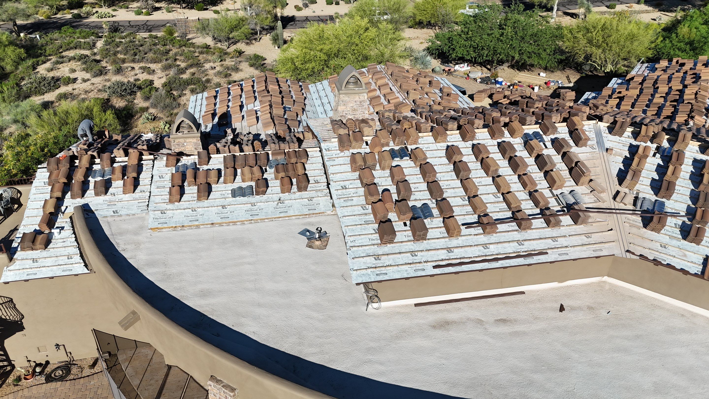 Project in Scottsdale by Saint Roofing