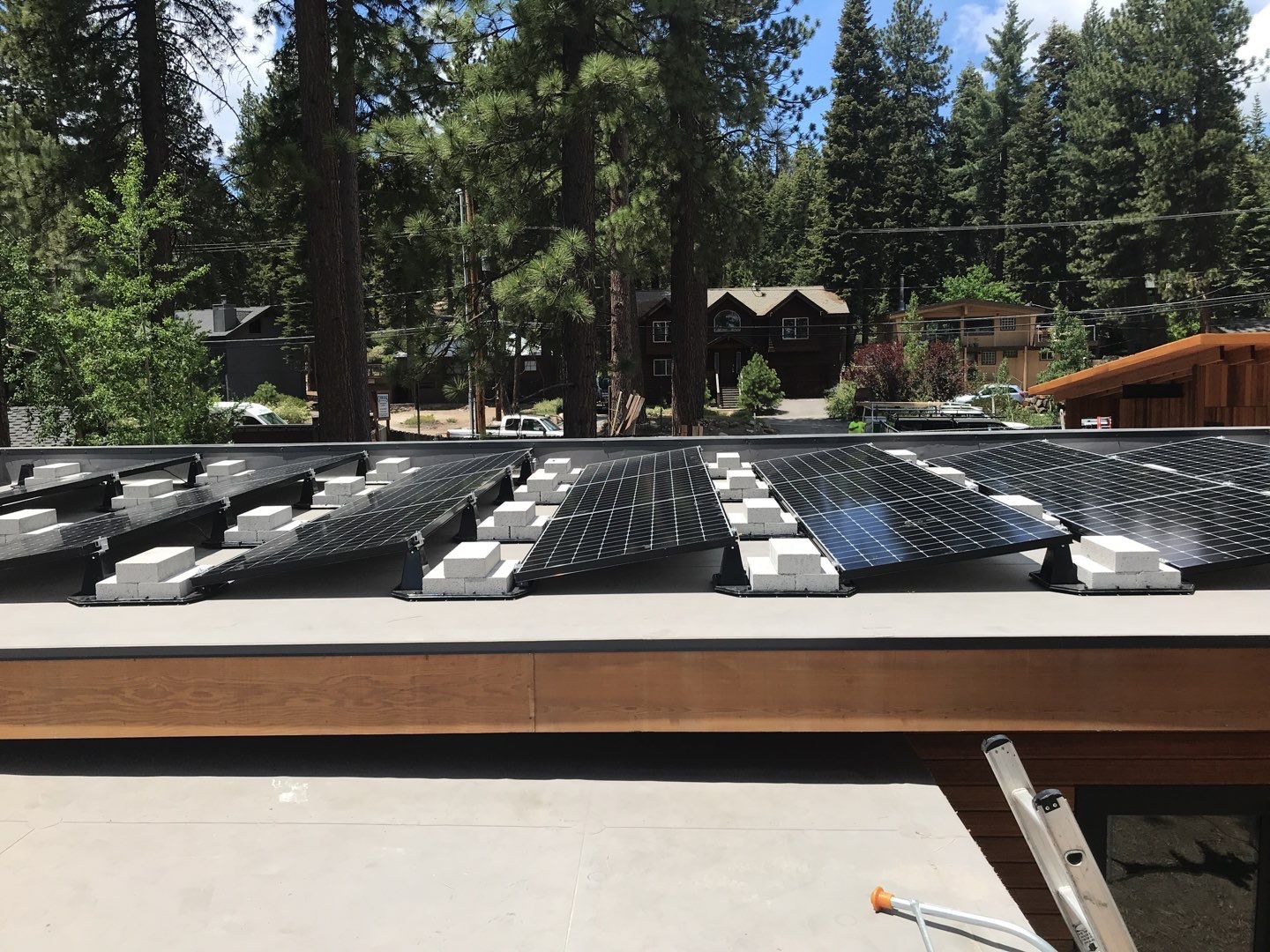 Solar Powering this Home in the Mountains by Byers Enterprises 