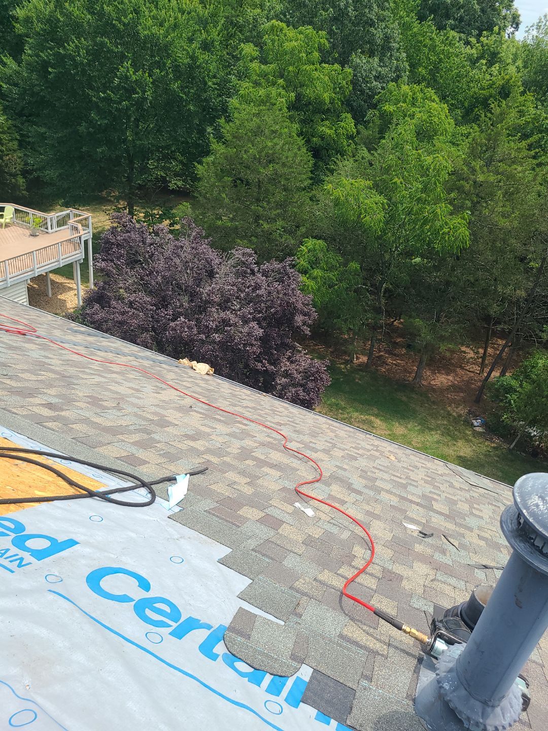 Haymarket: Roof Replacement with CertainTeed Landmark Pro Designer Shingles in Max Def Weathered Wood by RM Banning, Inc.