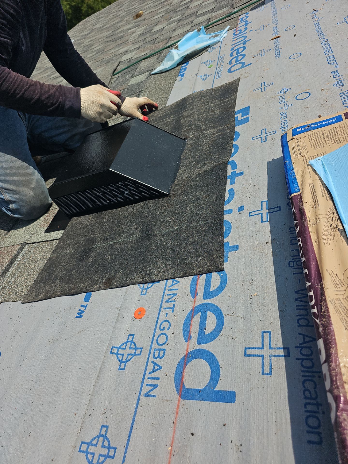 Roof Replacement - Colonial Slate by Winchester Roofing