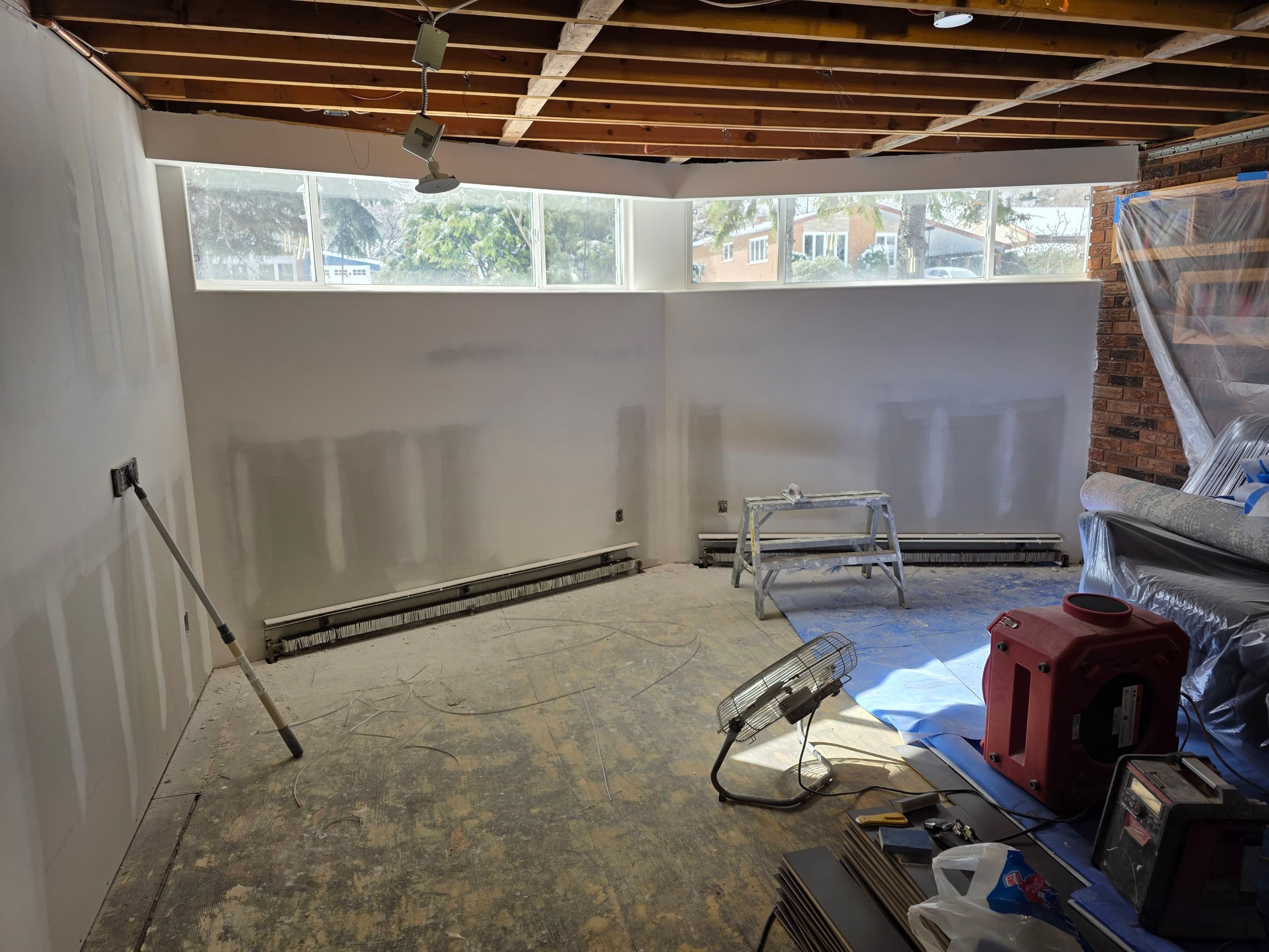 Basement Reno by Impact Construction Sudbury