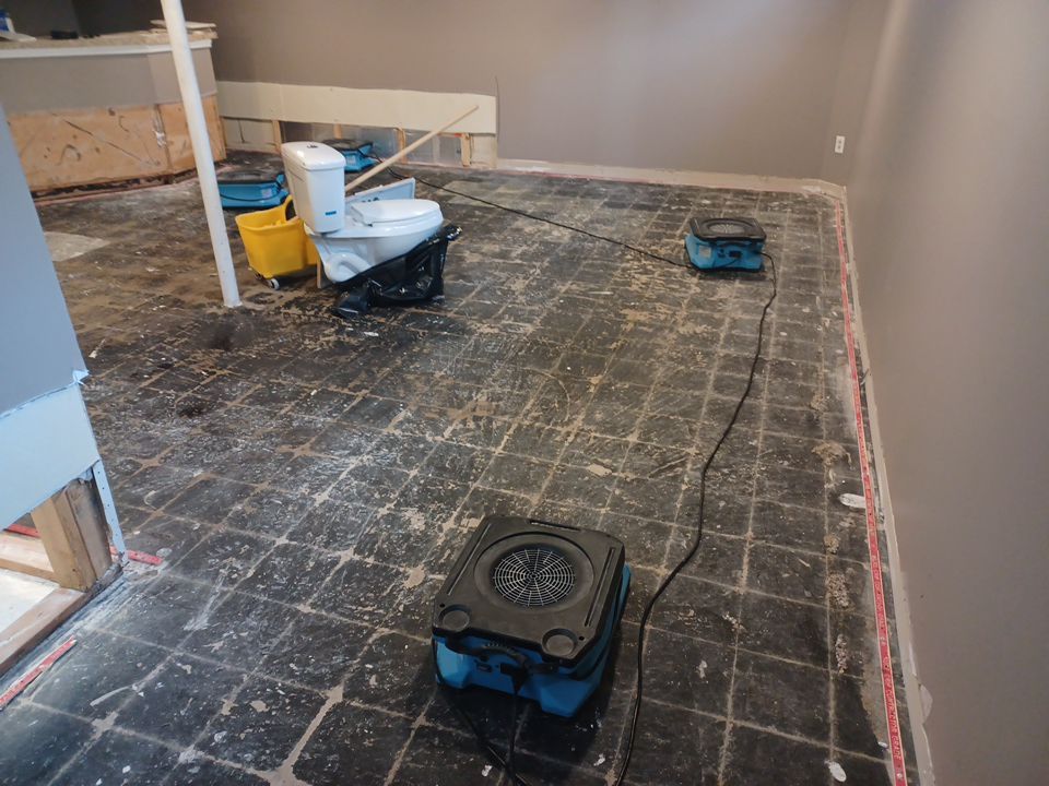 Project in Waterford Twp by EzDry Water Mitigation & Property Restoration