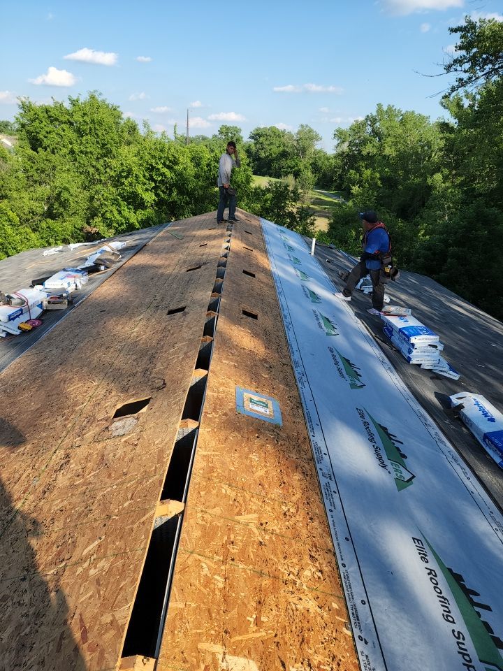 Multifamliy Complex ROOF REPLACEMNT with Ventilation Upgrades using Malarkey Vista Class III IR Shingles by Gorilla Exteriors Contracting, LLC