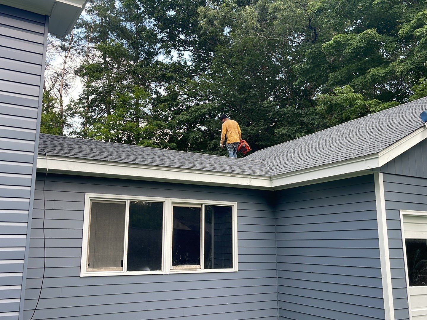 Residential Roofing Installation using GAF Timberline HDZ by Sensible Home Solutions