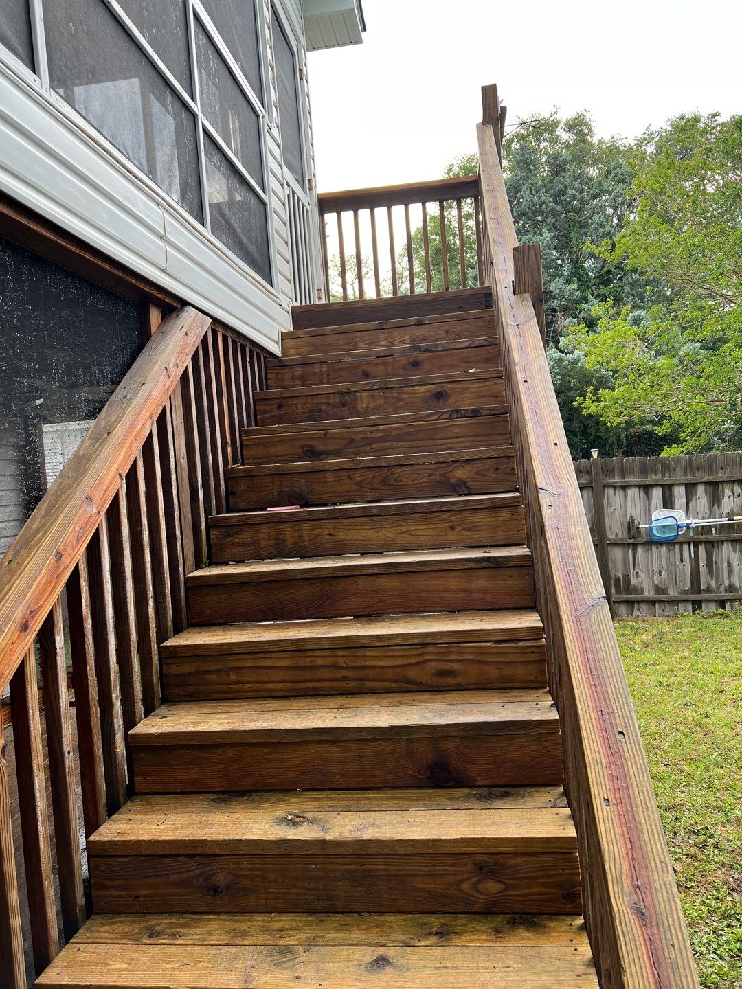Weathered Deck using Wood Sealant by DuraSeal