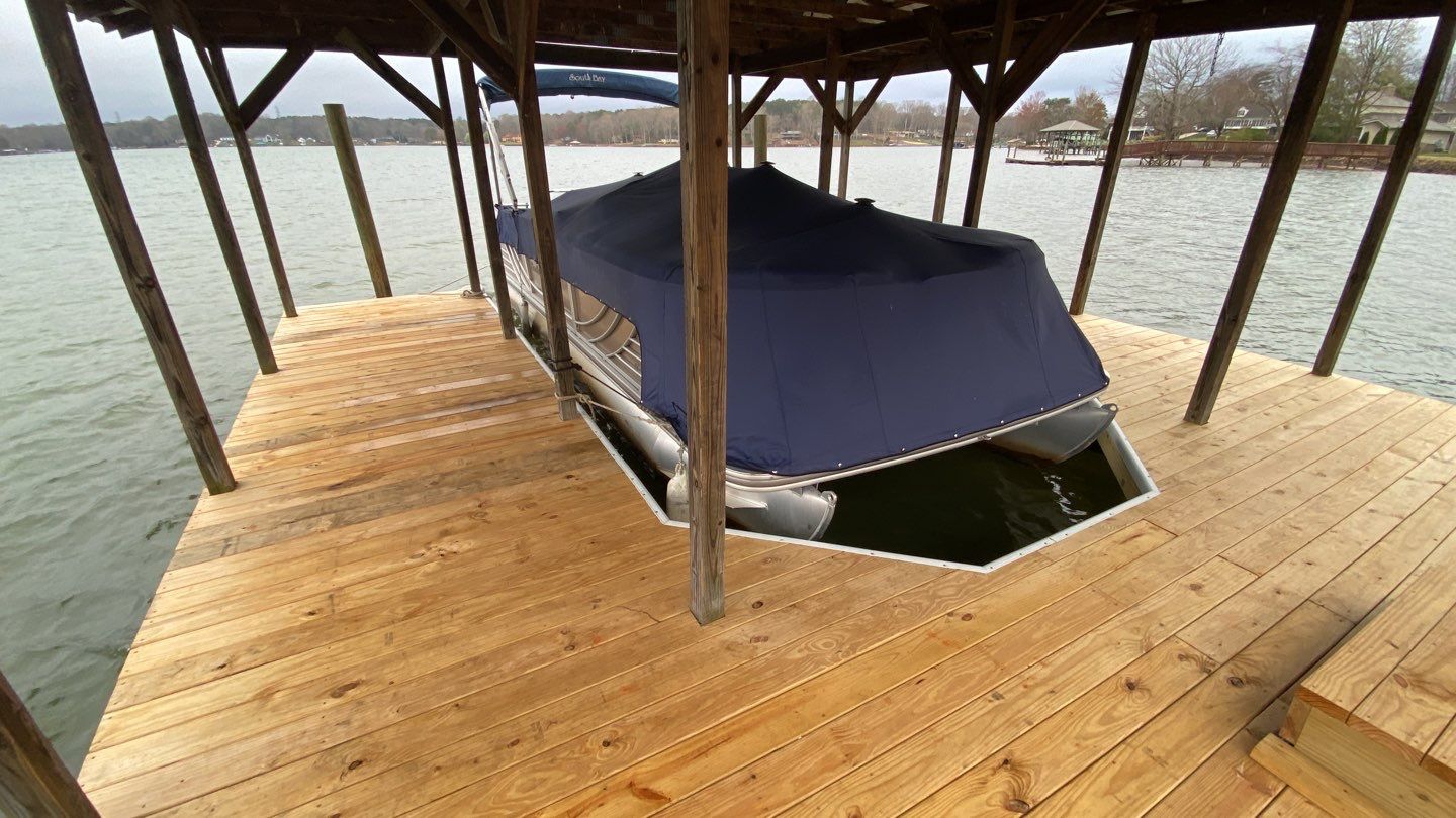 Dock using Wood Sealant by DuraSeal