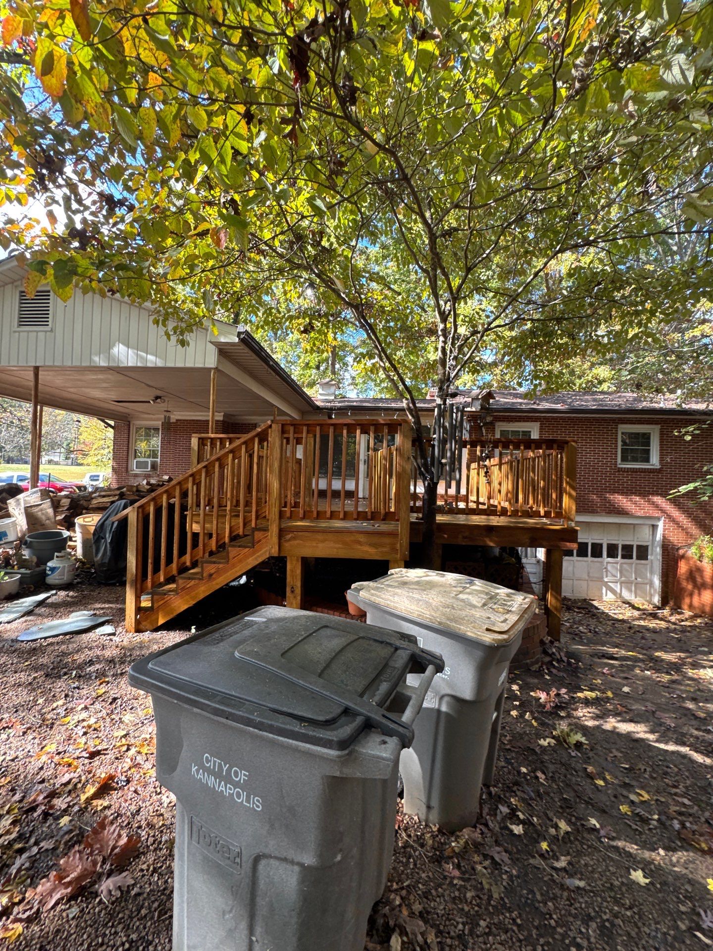 Weathered Deck using Wood Sealant by DuraSeal