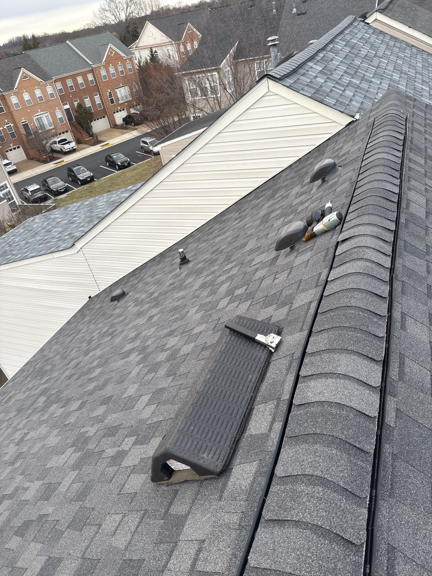 Broadlands: Residential Roof Replacement with CertainTeed Landmark Pro in Max Def Pewterwood by RM Banning, Inc.