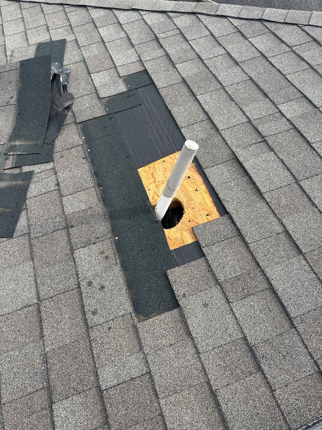 Hail Damage using Owen's Corning Duration (Lifetime) Shingles by Roof Repair Services LLC
