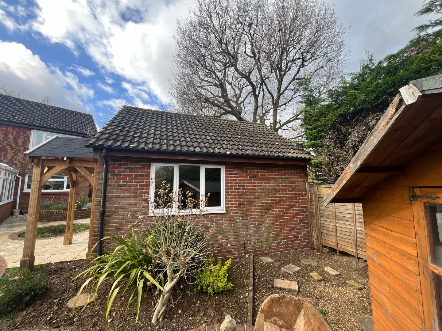 Roof Clean  - Moss Removal - Gutter Clean using Honda 15lpm Low Pressure Washing Machine by Ges Exterior Cleaning ltd