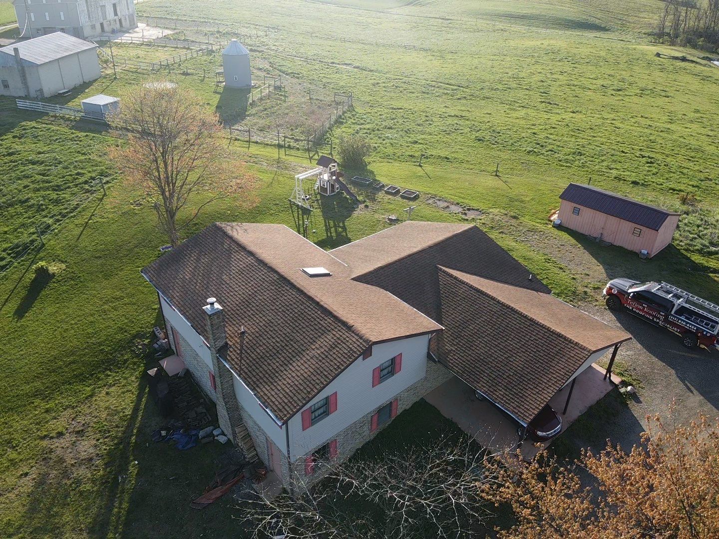 Metal Roof Installation using Everlast Azm panel w/ colourbond process by Teflon Roofing
