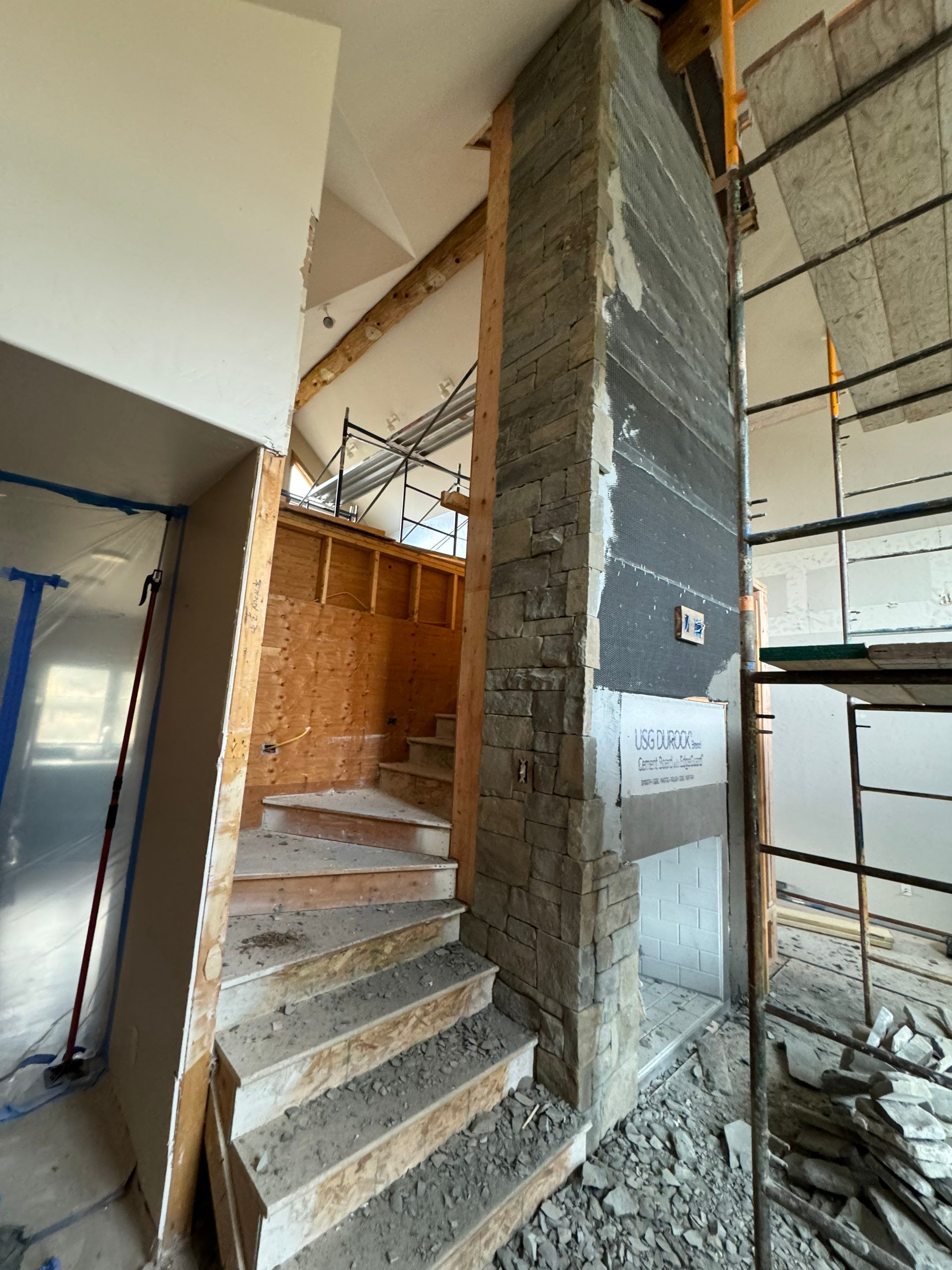 Renovation Project in Big Sky by Blue Room Construction LLC