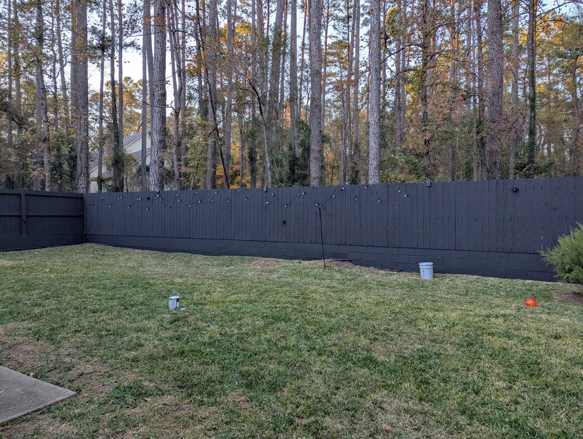 Hide-a-way Lake, Tx. Fence Staining and Interior Work