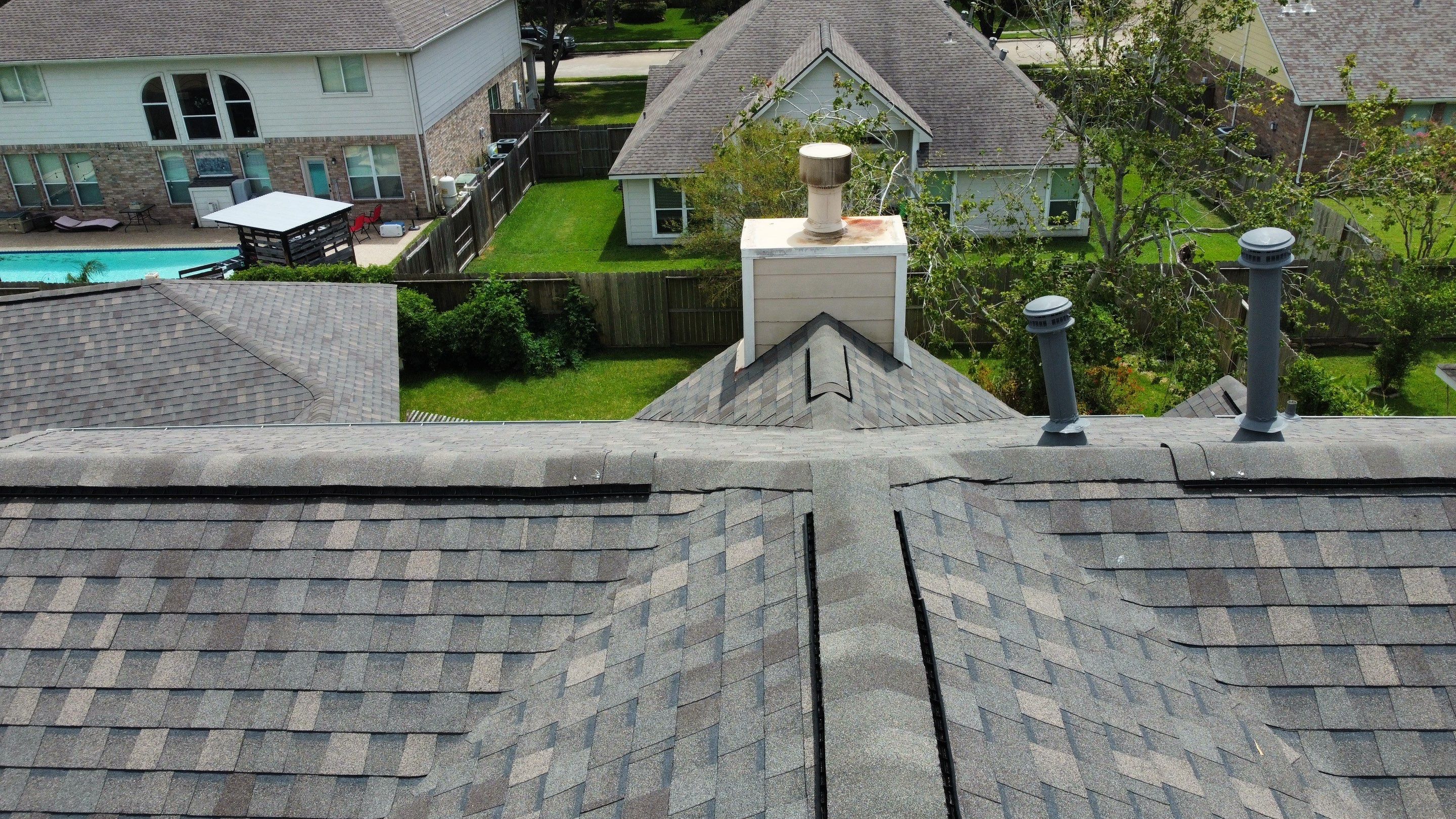 Seabrook Roof Installation using Atlas Pinnacle Pristine by Modern BYLT Roofing & Construction