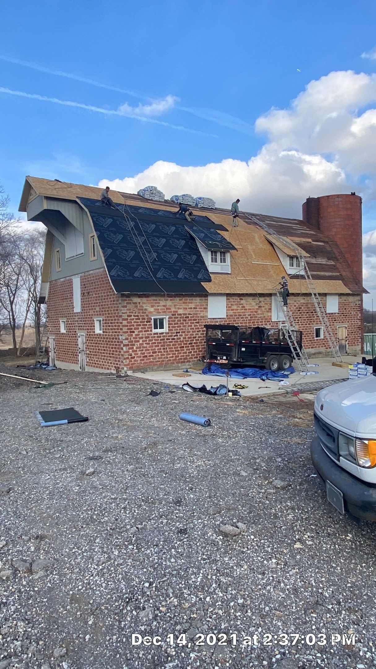Roof Replacement with upgraded needed exhaust ventilation using Malarkey Vista Class III Impact Resistant Shingles in Black Oak color by Gorilla Exteriors Contracting, LLC