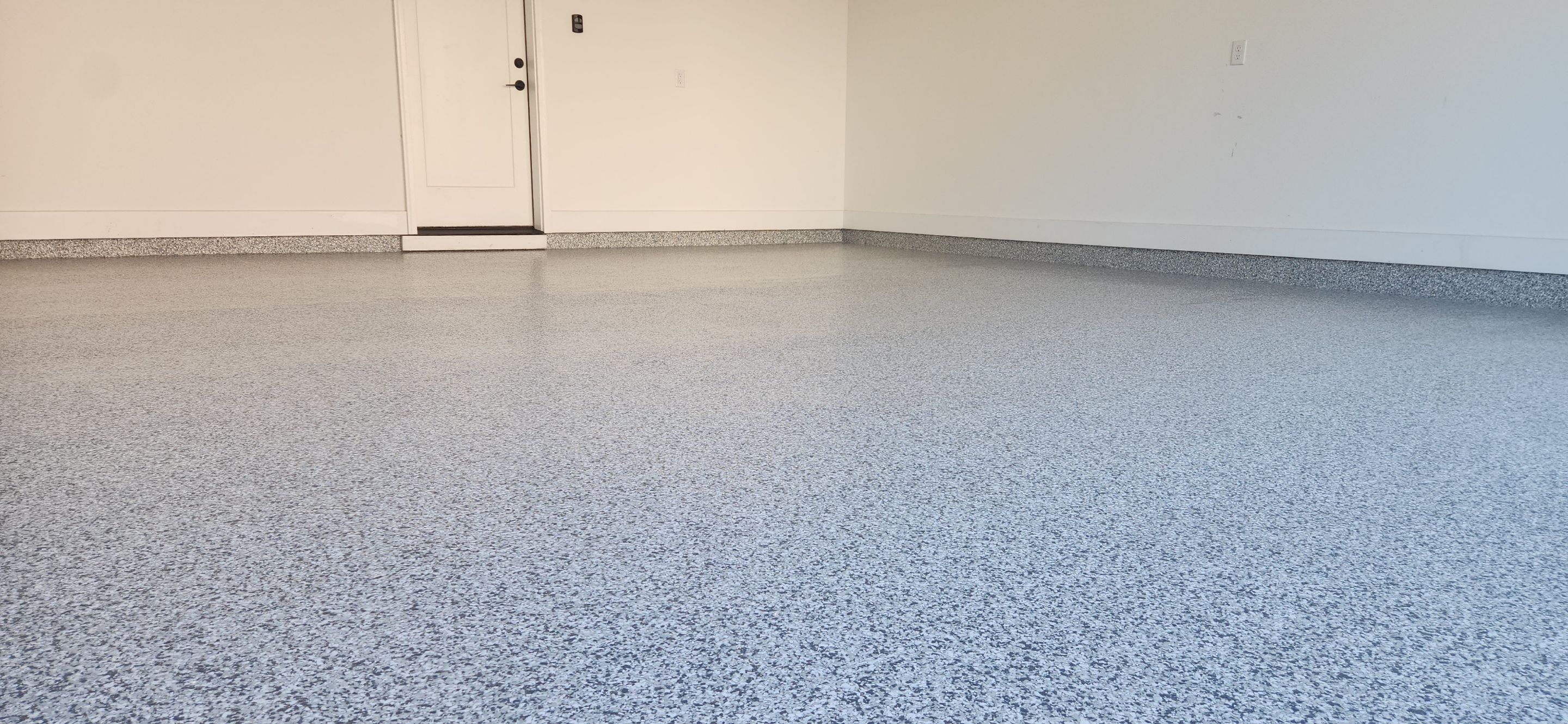 Garage using Gravel by Elite Floor Solutions