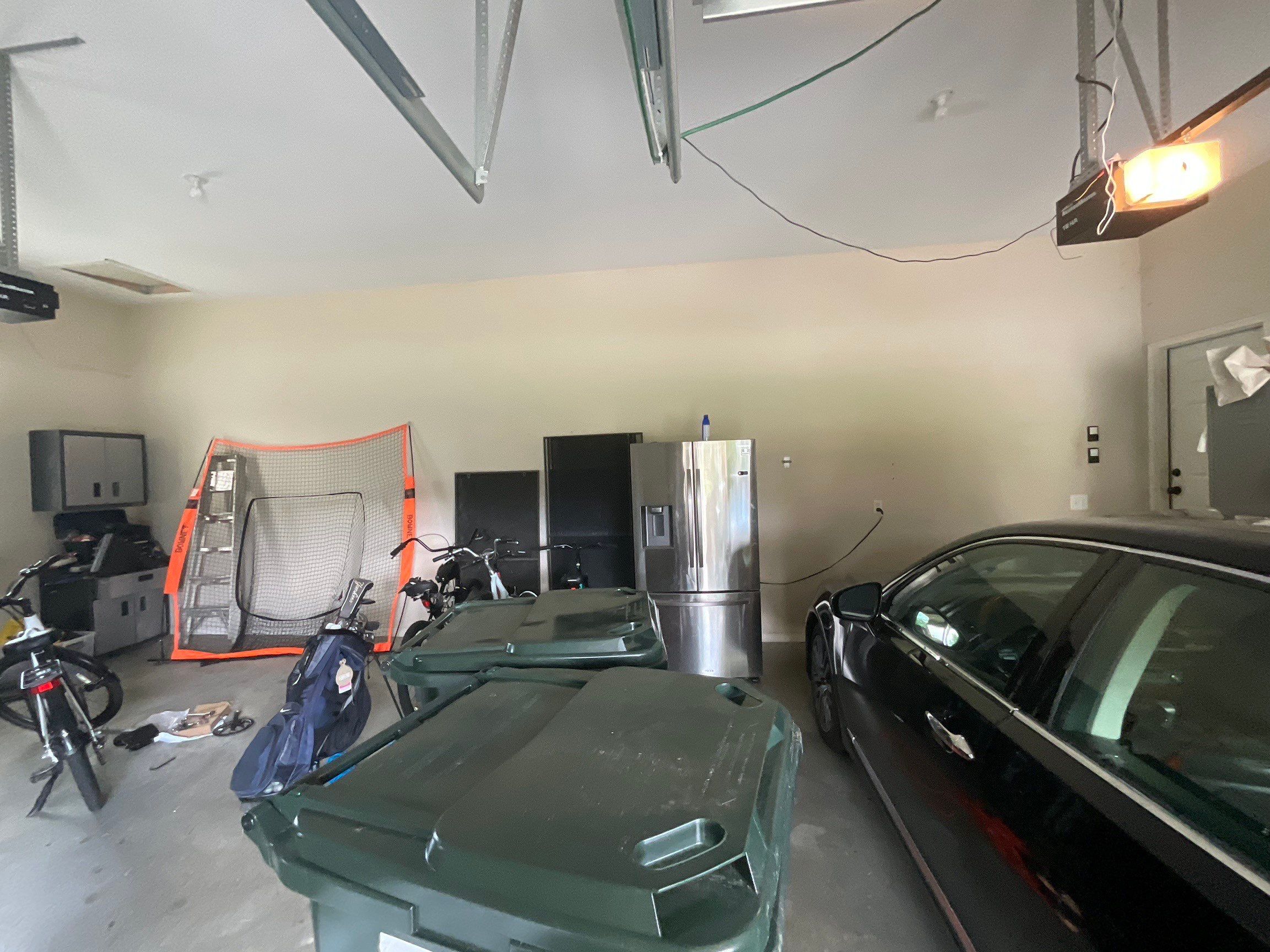 Garage Interior and Door Painting Update in Woodstock by Swift Home Renovations
