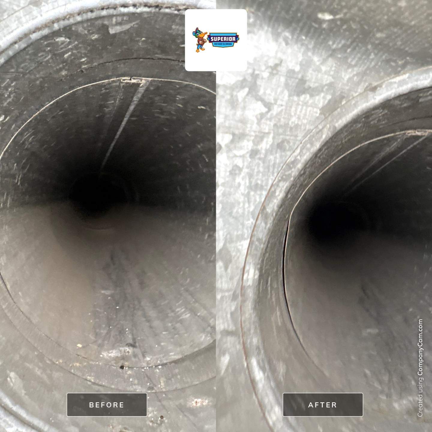 Air Duct Cleaning With a Vacuum Truck in McMurray, PA by Superior Air Duct Cleaning