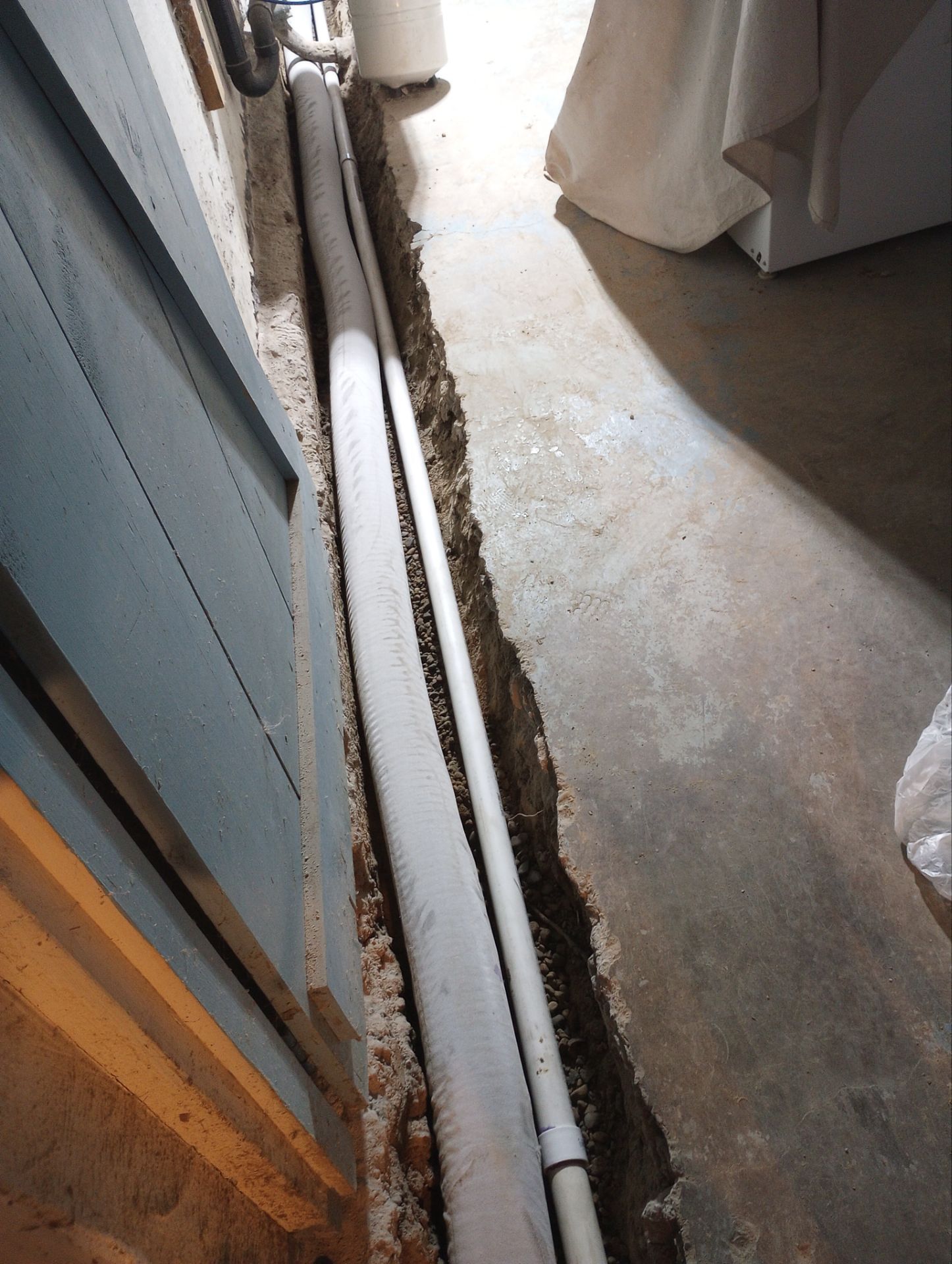 Golden Valley Drain Tile by Waterproofing Northeast