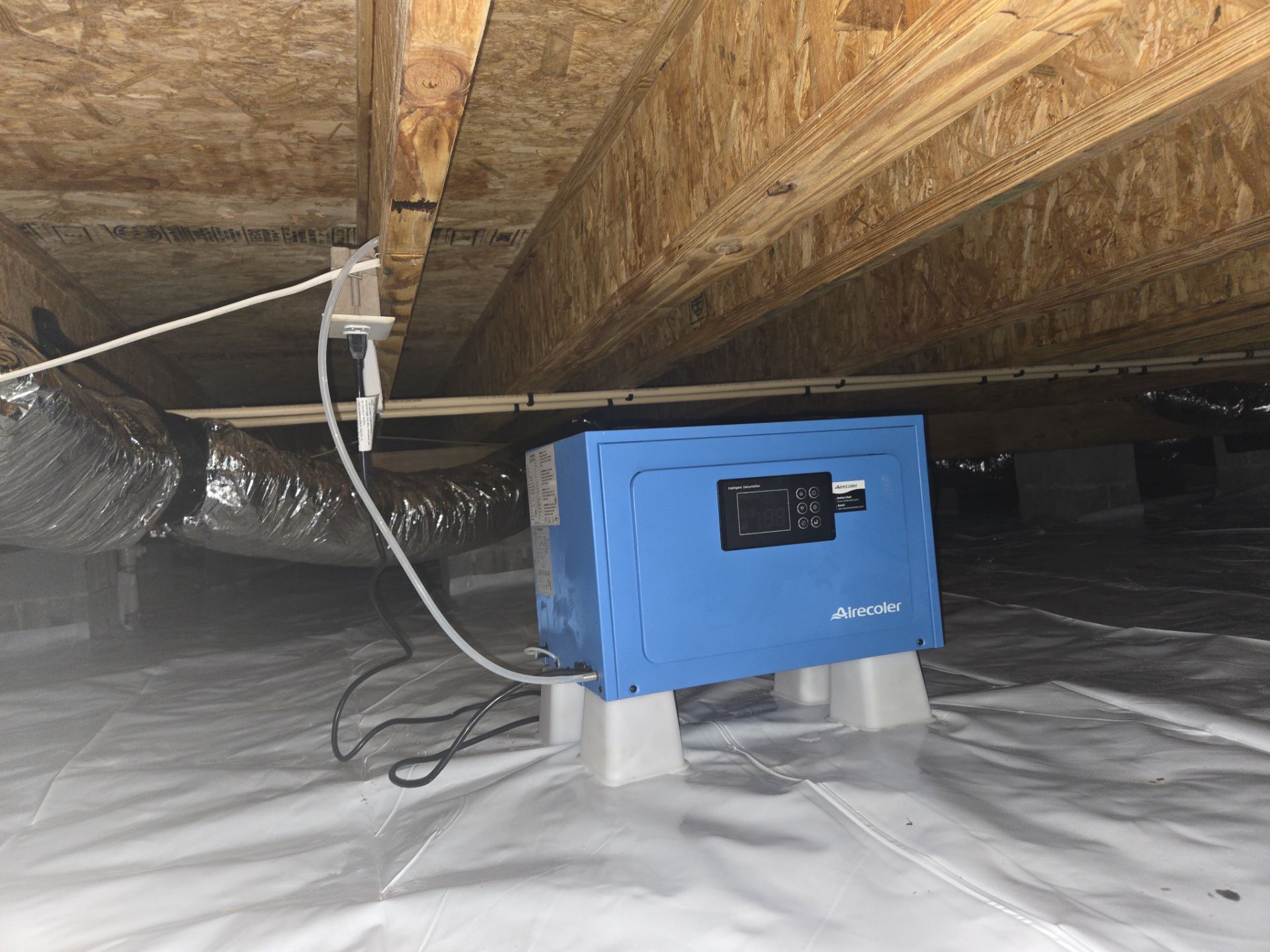 Project in Yorktown by Patriot Crawl Space Repairs