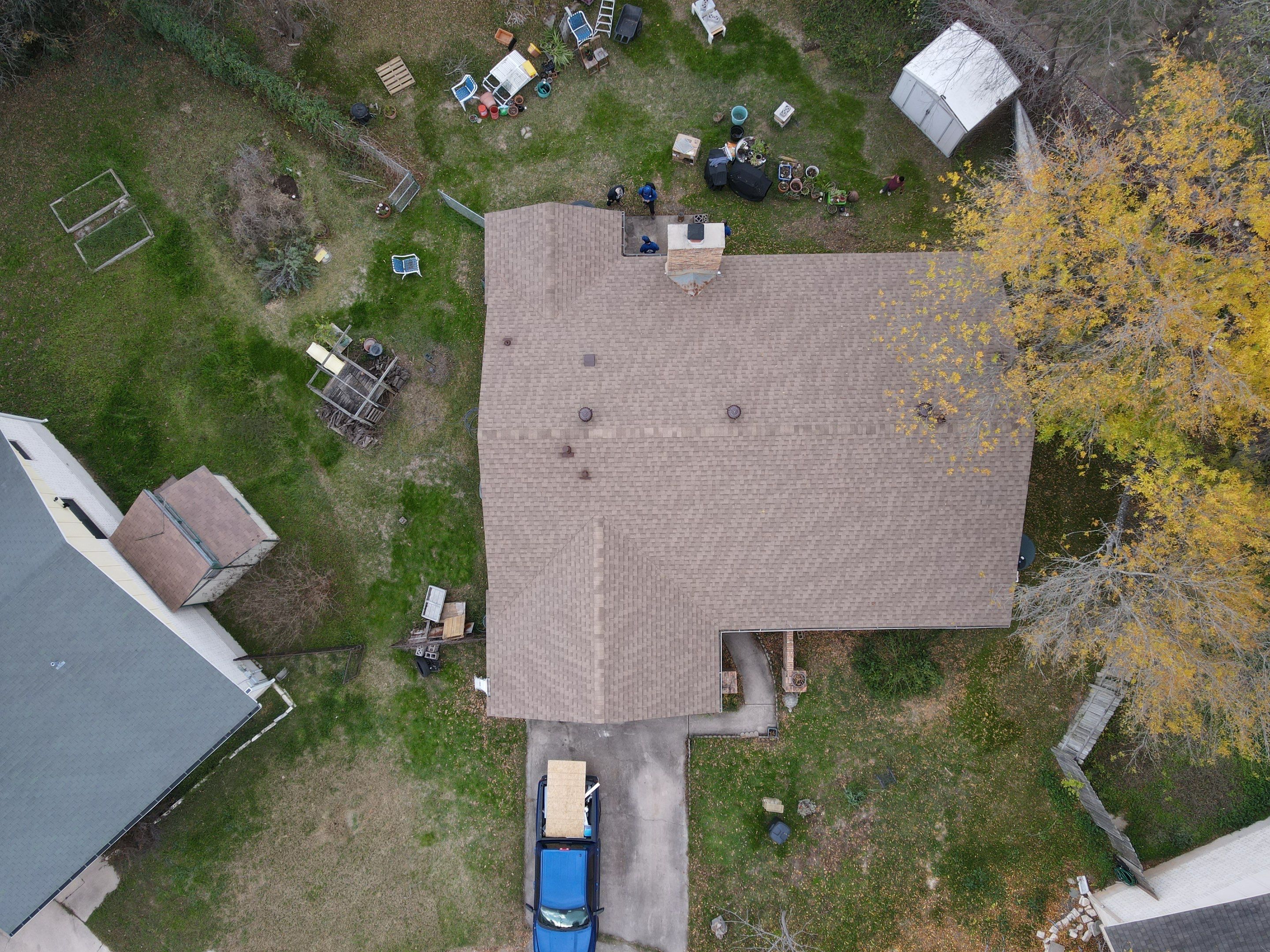 Residential Roofing Installation using IKO Cambridge - Austin TX by Lighthouse Contractors