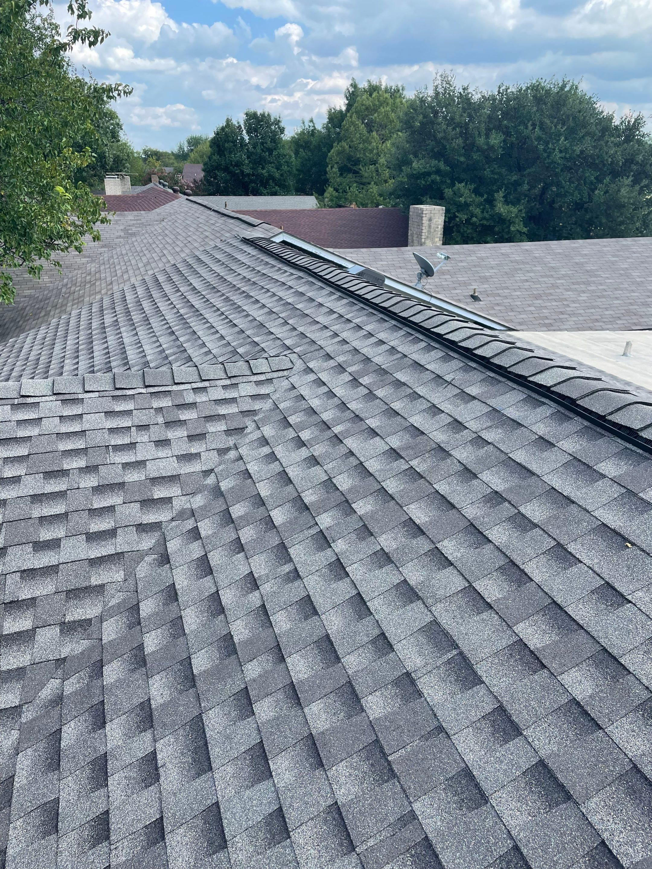 Residential Roofing Installation using GAF Timberline HDZ Weathered Wood by OneSource Roofing and Restoration