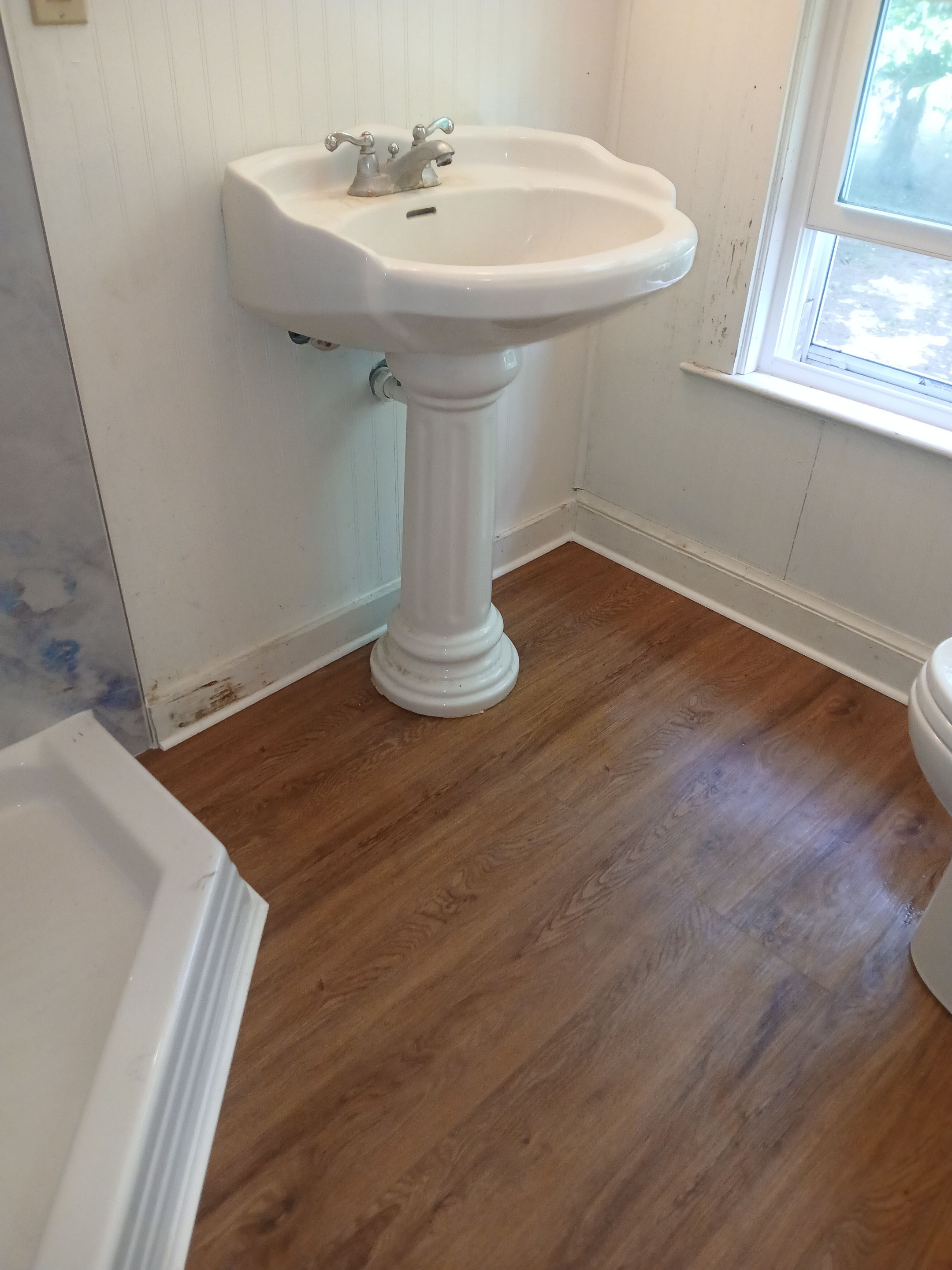 Shower and Flooring Upgrade in Dover by Gc Makeovers