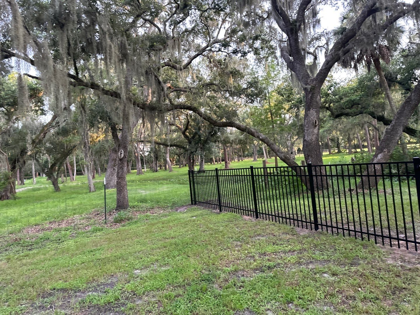 Aluminum Fence Installation using 3 Rail Aluminum Fence and 4Ft High Wood Labor by Asap fence and gates, LLC