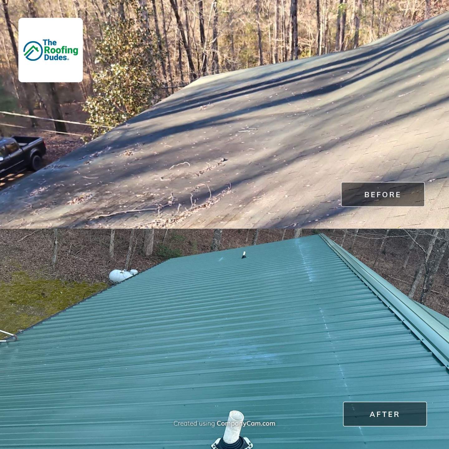 Metal Roof and Gutters Replacement in Hueytown by The Roofing Dudes