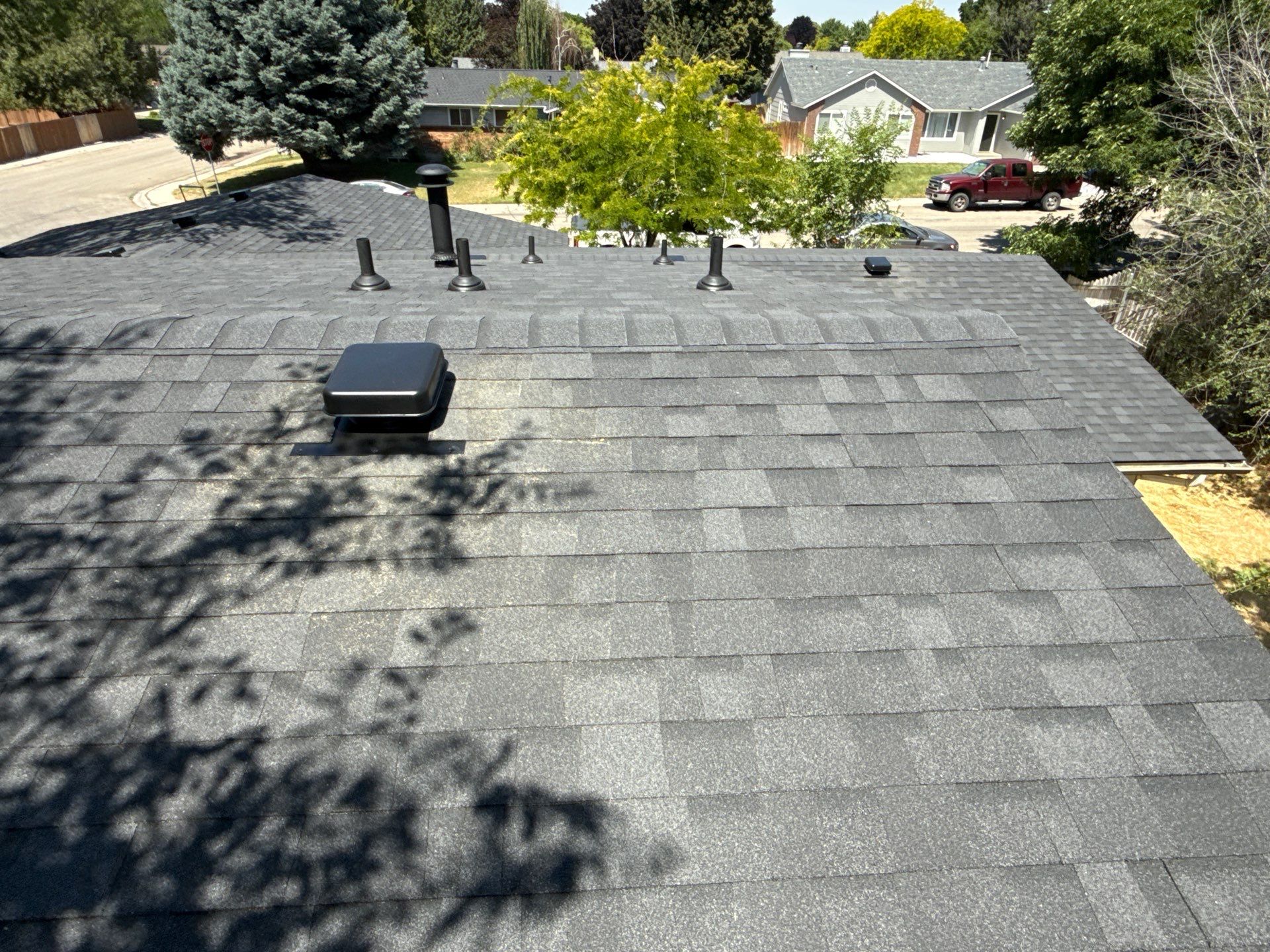Residential Roof Replacement and OSB Decking Installation in Boise by Olive Roofing