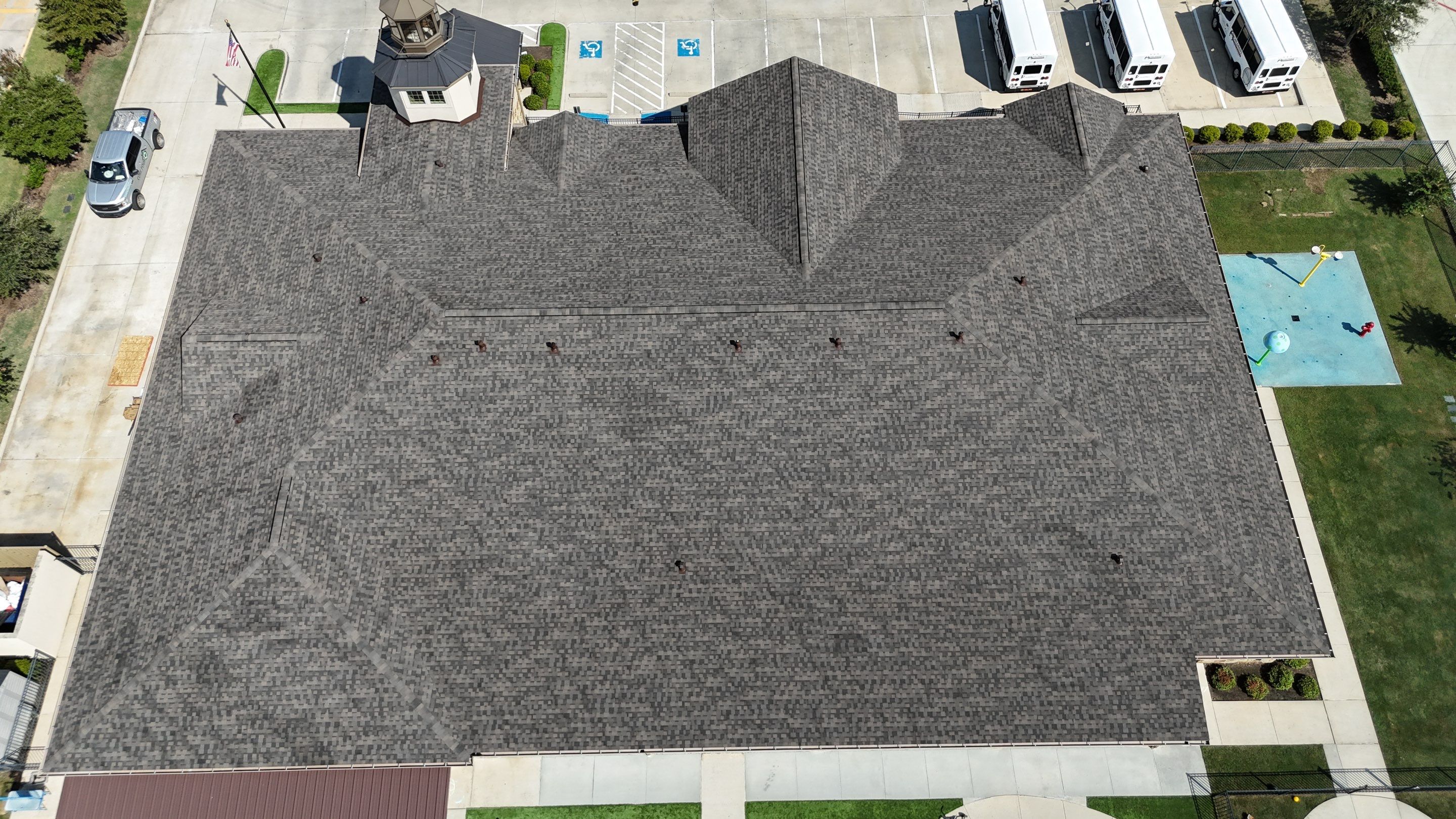 Roof Replacement on a Daycare! by Core Four Roofing
