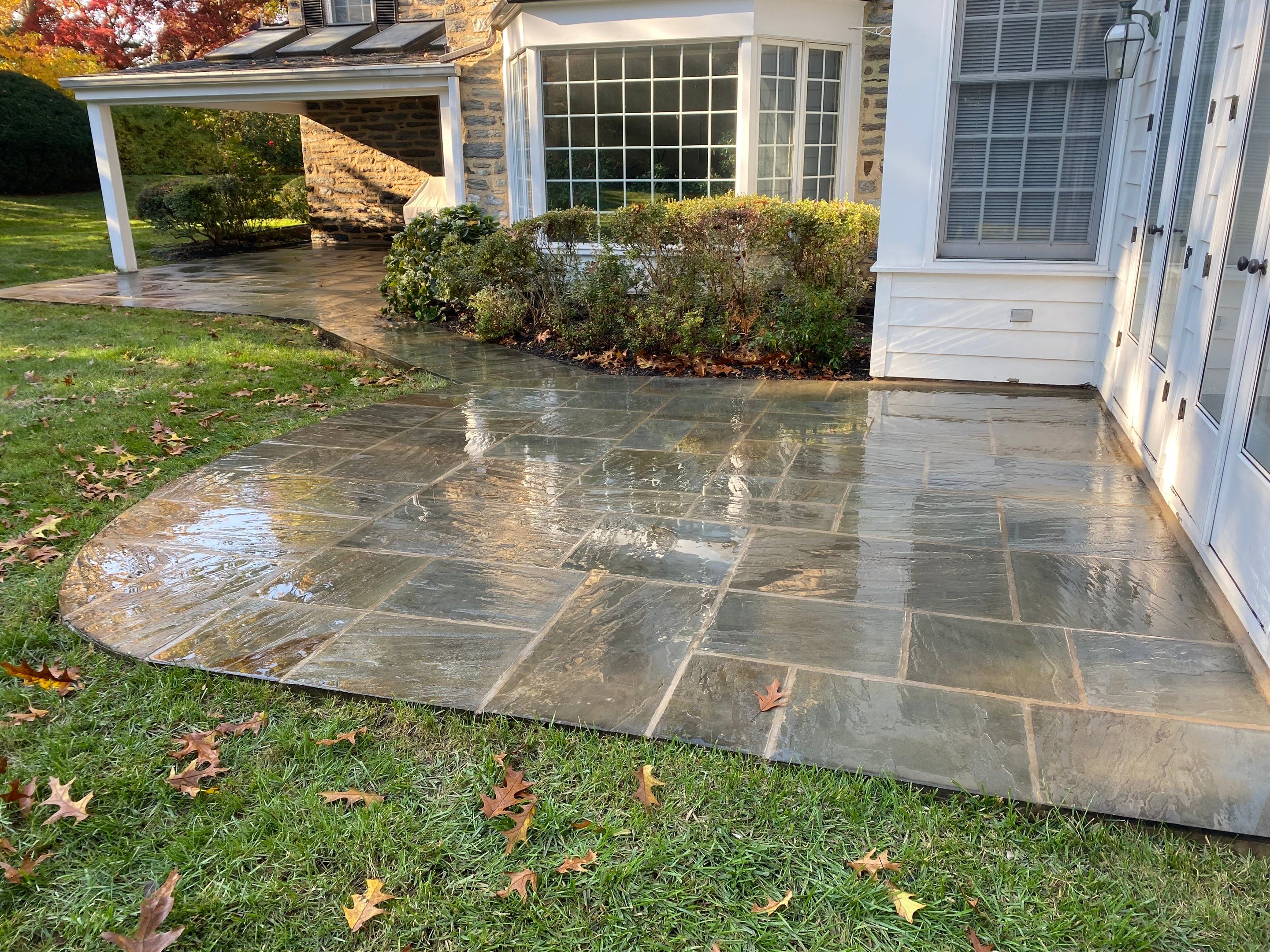 Patio Installation by Jamison Basement Waterproofing 