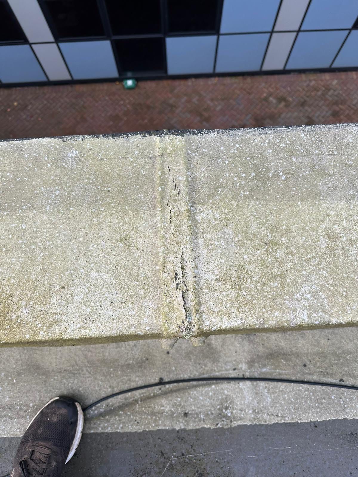 EPDM (rubber) Roof Cleaning using Honda 15lpm Low Pressure Washing Machine by Ges Exterior Cleaning ltd