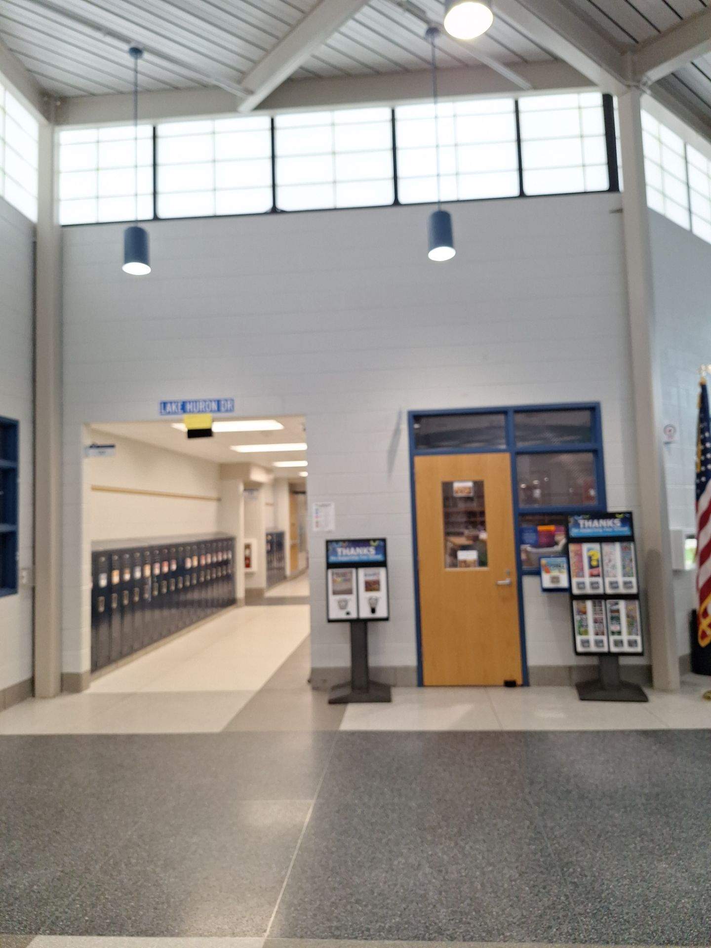 Interior Drywall Patching and repainting for Oakridge School district! by Gordon Painting