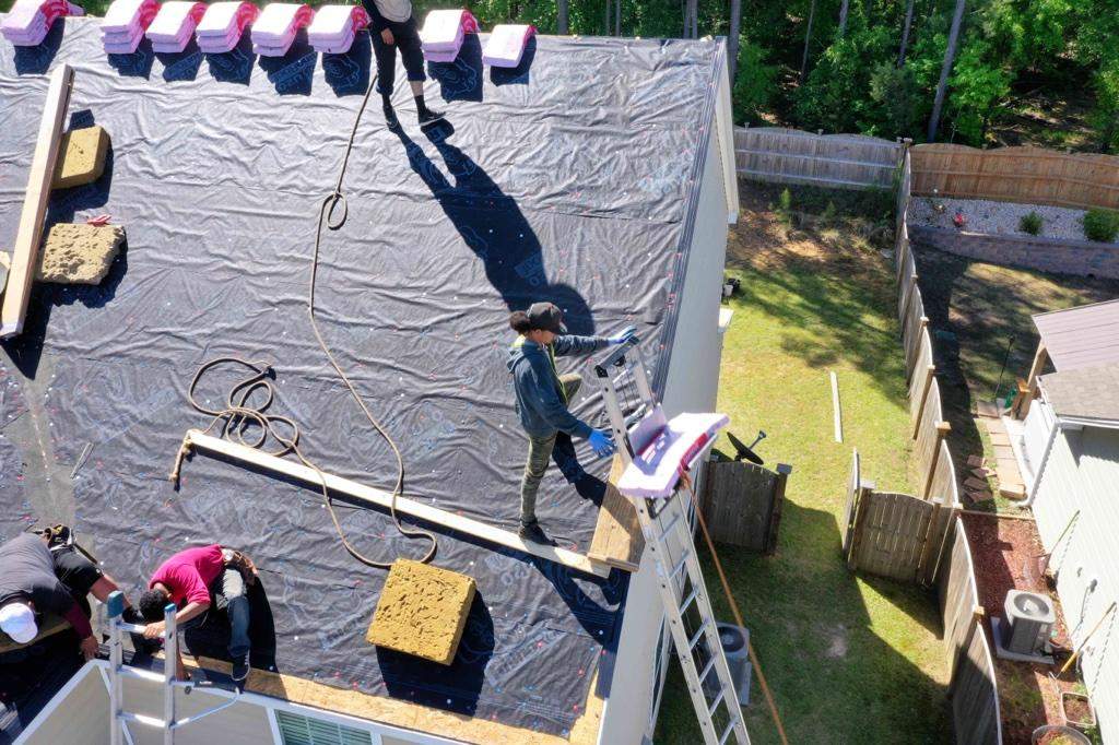 Residential Roofing Installation using Owens Corning® Oakridge Estate Gray by Indigo State Roofing
