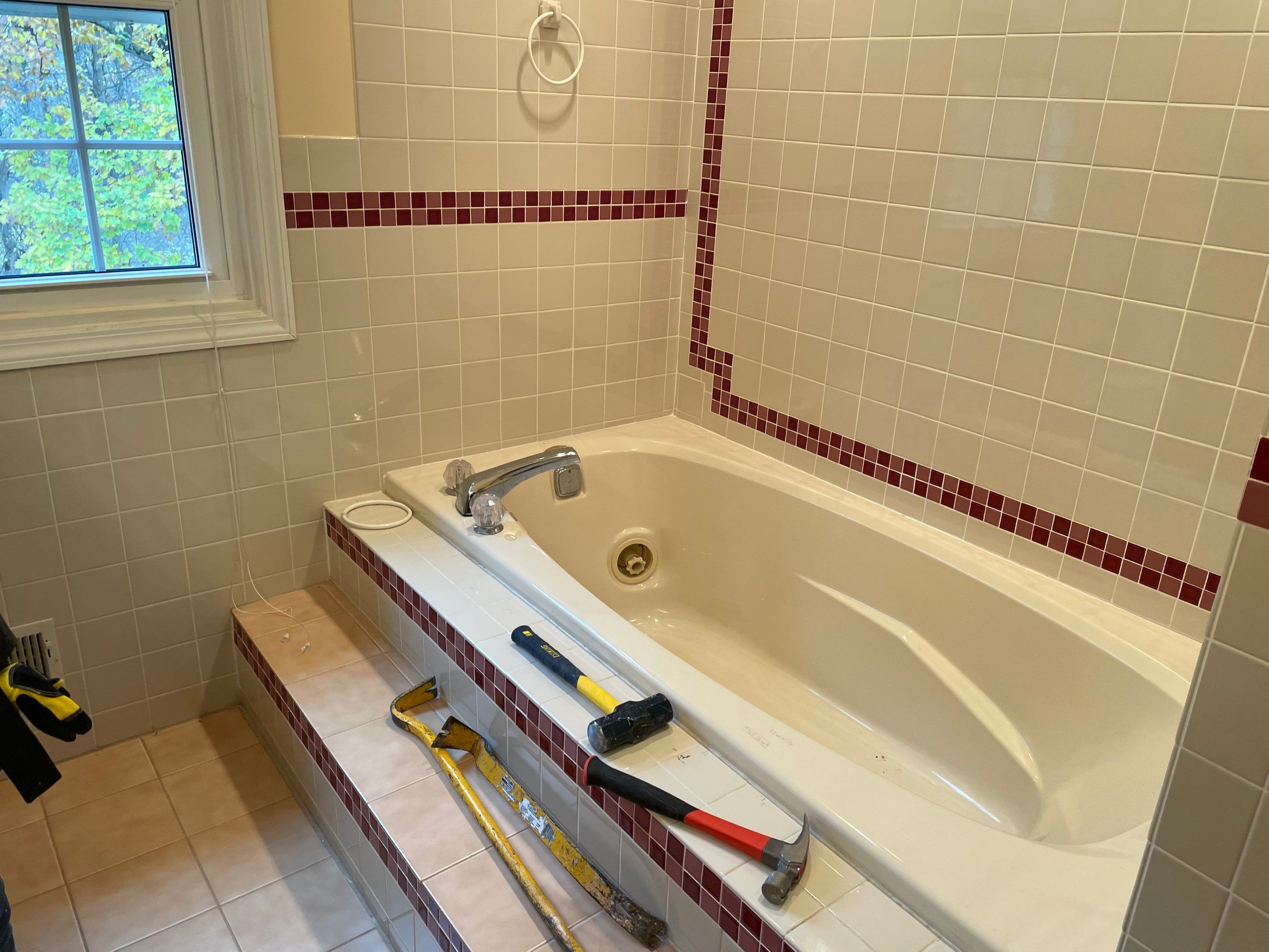 Bathroom Remodel using Tile by Home Concepts Construction