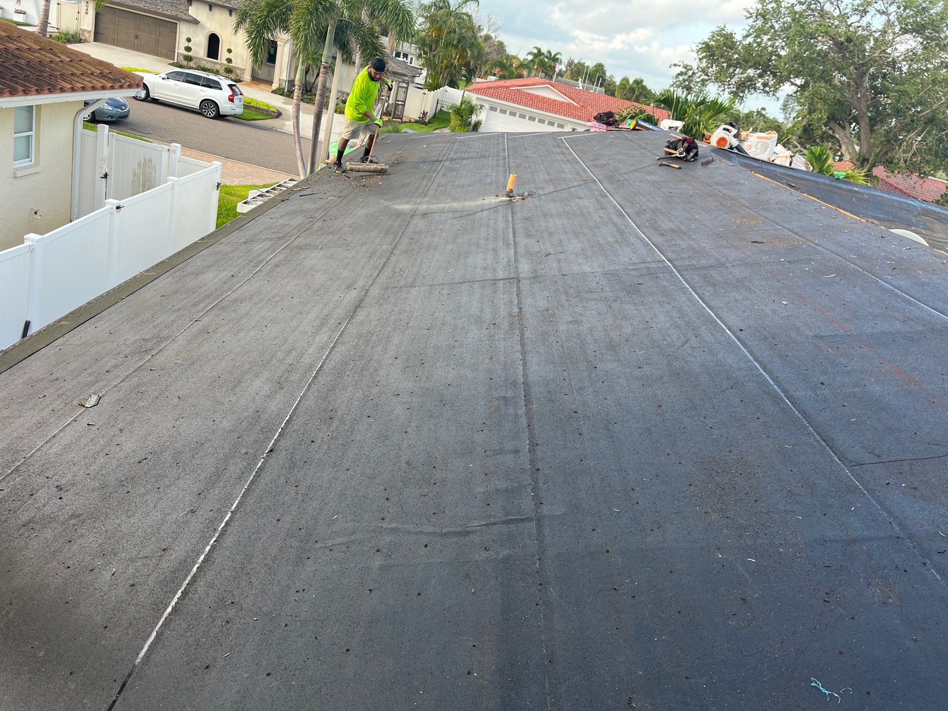 Project in St. Petersburg 33711 by Mitchell Roofing Company LLC 