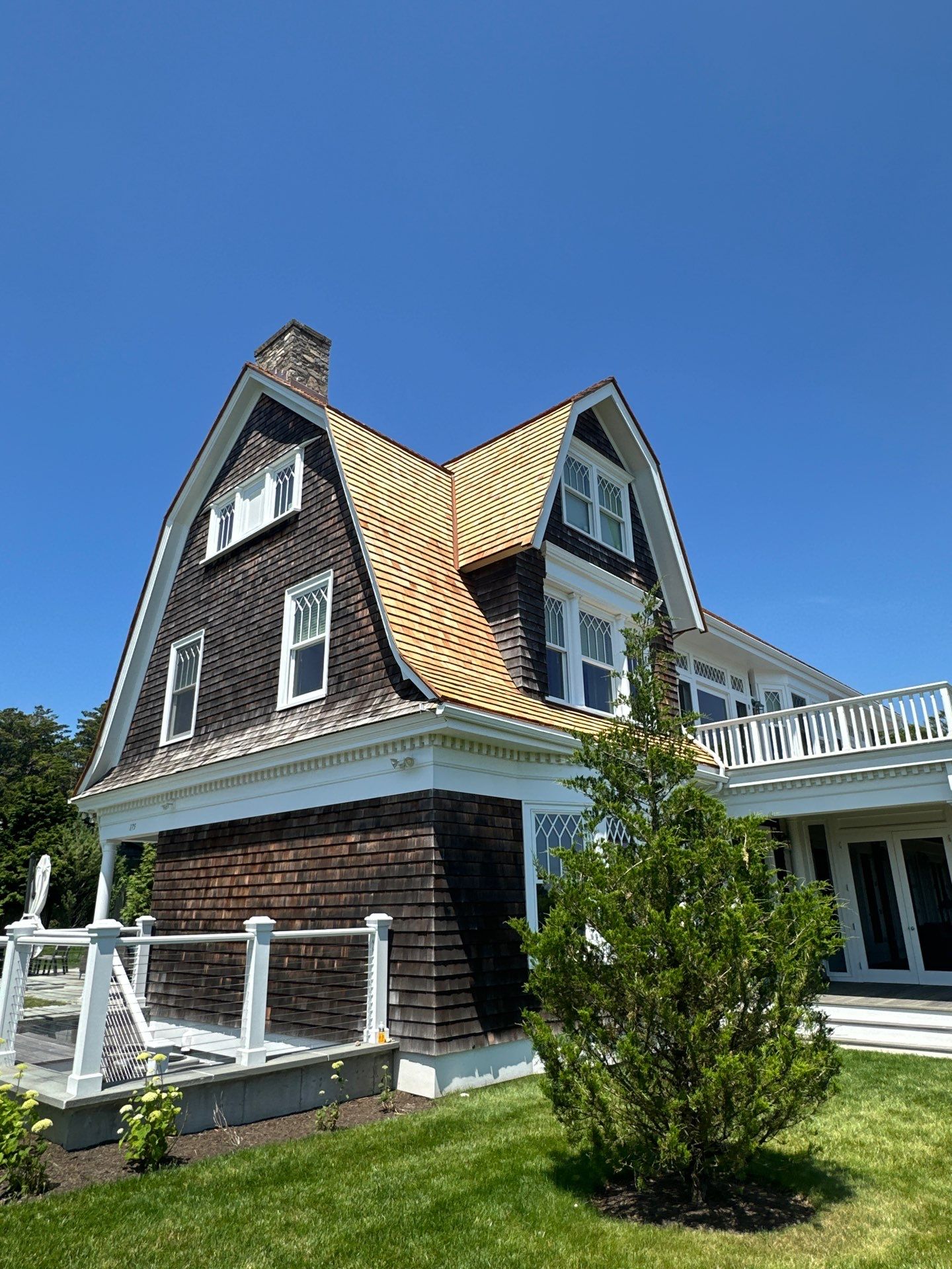 Narragansett,RI Cedar Roof Replacement by Rinaldi Roofing 