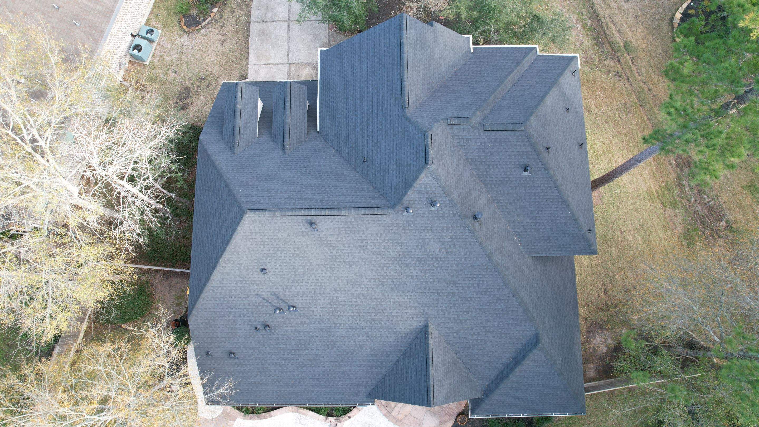 GAF Timberline Roof with Ridge Vent — Spring, TX by PL Roofing & SB Roofing, LLC.