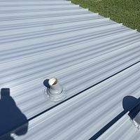 .032 Aluminum 1.5" Snap-Lock Dove Gray  by Total Roofing System The Metal Roof Experts
