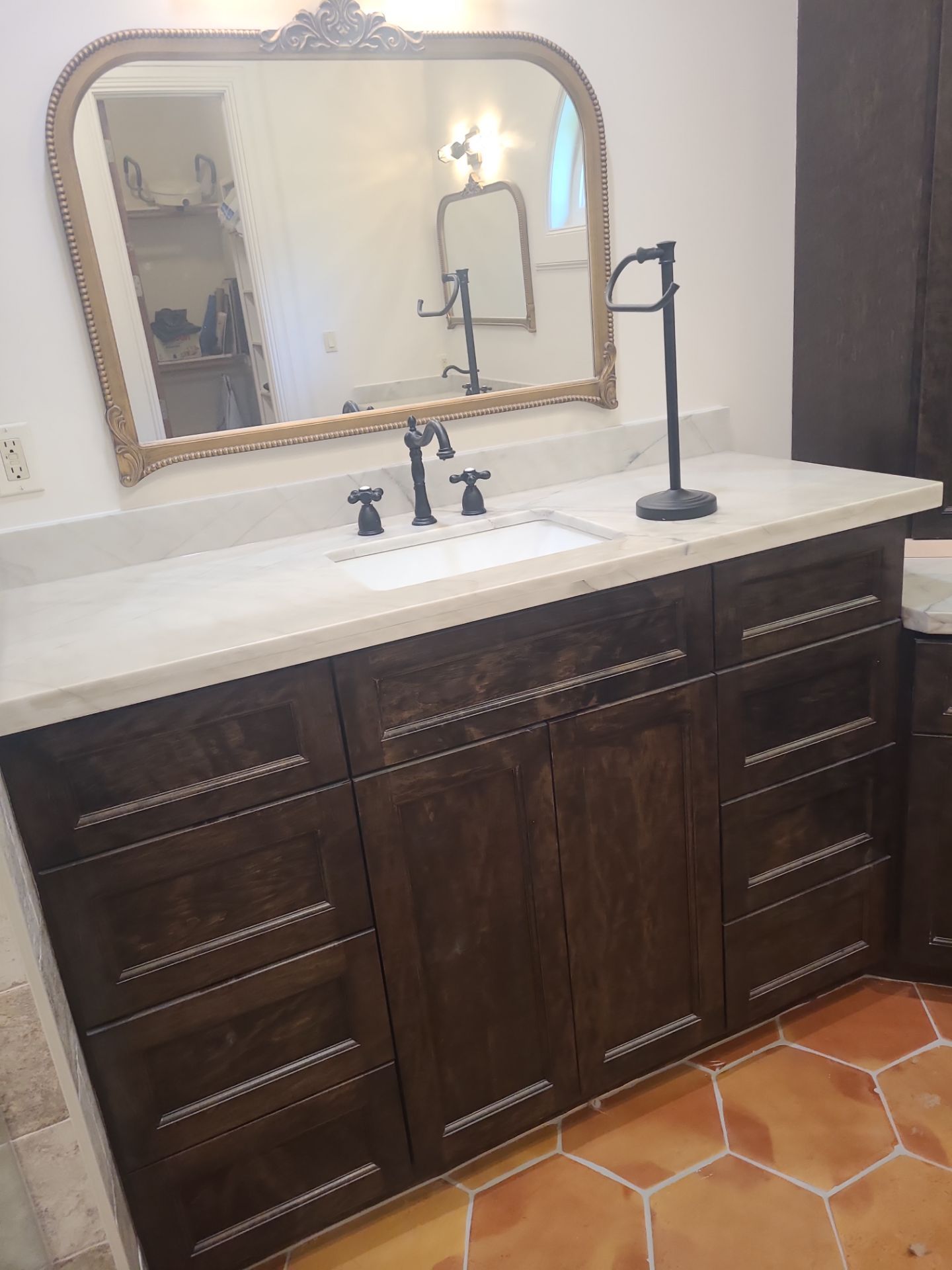 Bathroom Remodel and Flooring in Tomball, TX by SophAlx LLC