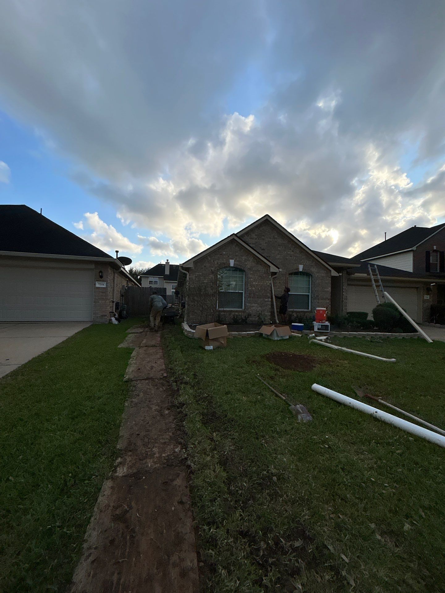 🌳 Mr. Gary – Stormwater Protection & Landscape Renewal by Texas Urban Elements