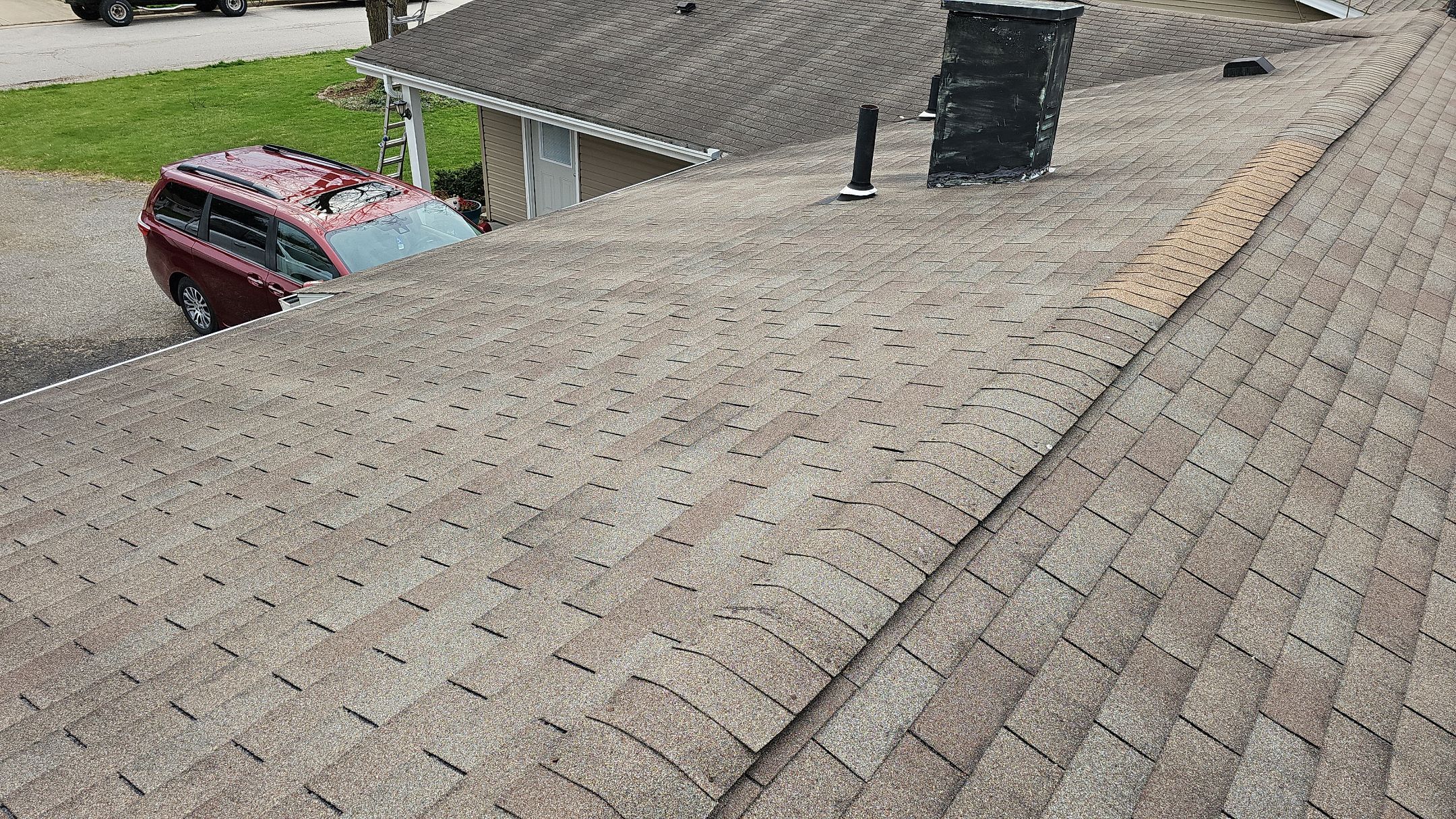 ATLAS PINNACLE COLOR: WEATHERED WOOD by Eagle Eye Roofing