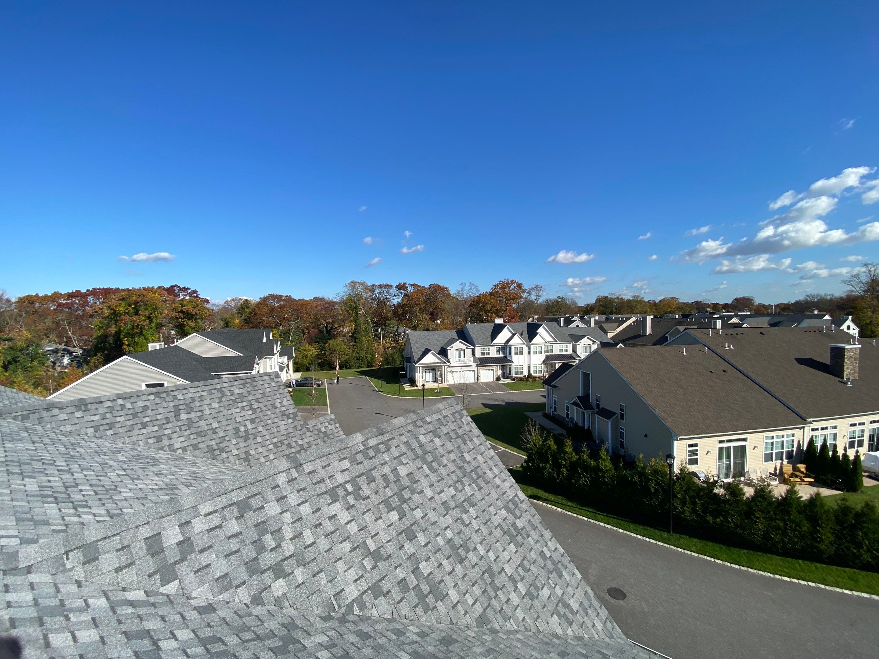 County Pointe Woods Condo Complex Gutter Cleaning by Above All Gutters 