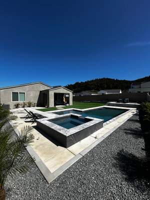 Pool and spa