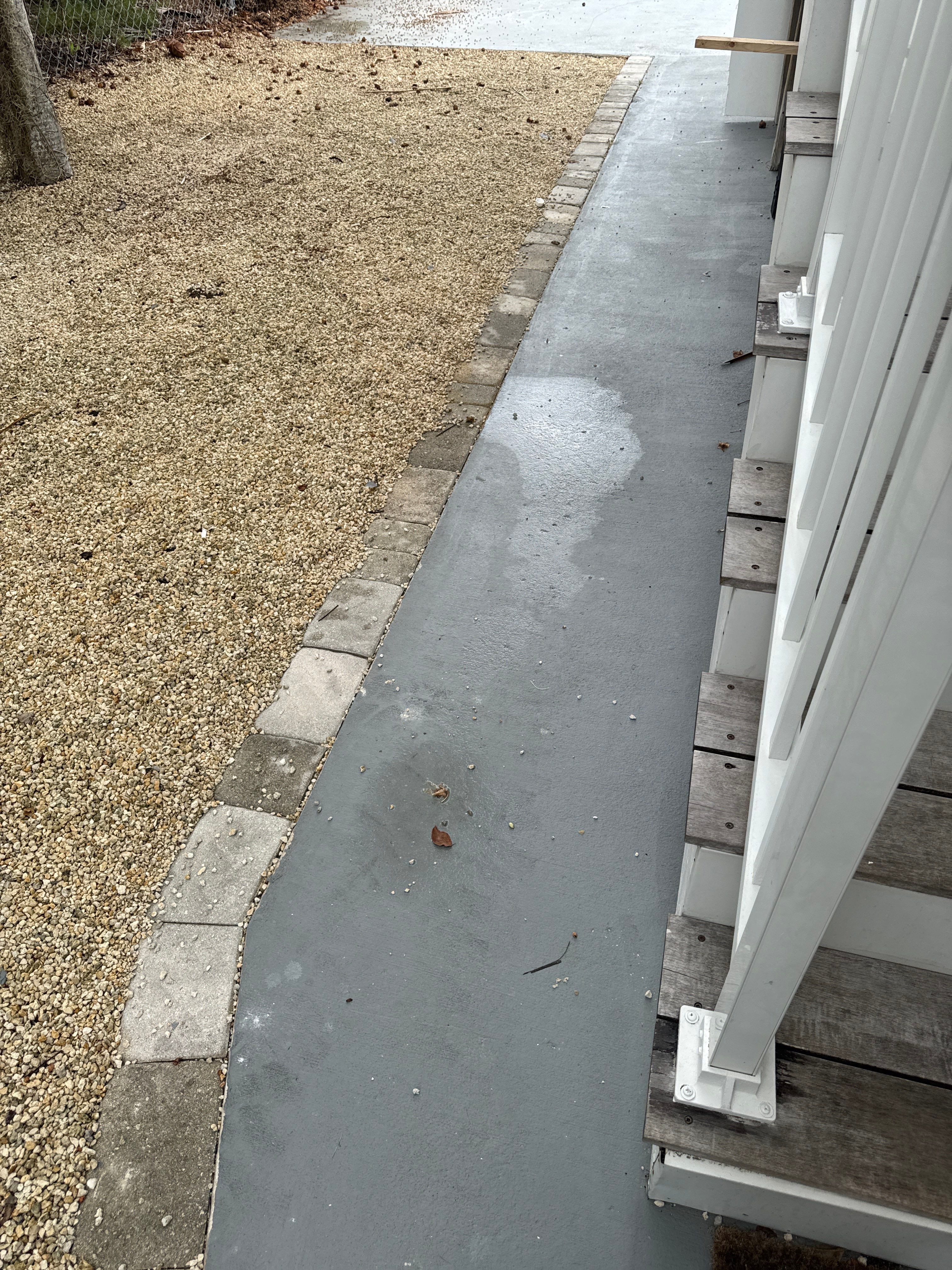 “Tidal Wave” Carport in Big Pine Key, FL by Tropical Epoxy Coatings & Creations LLC