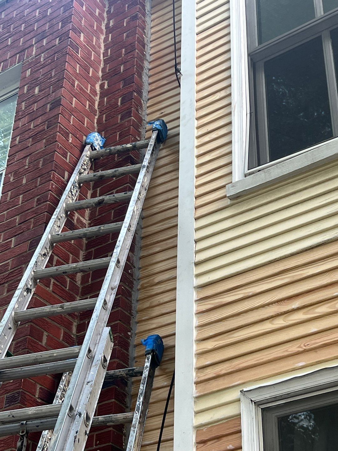 Alexandria: Siding Replacement with Solid Pine Wood Lap Siding by RM Banning, Inc.