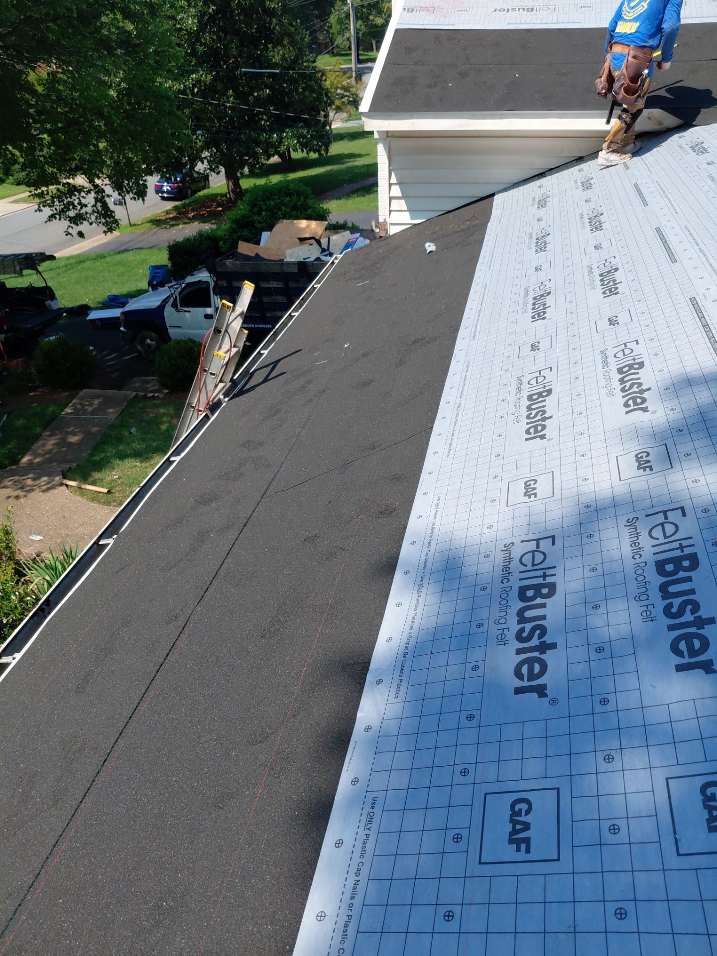 Alexandria: Residential Roof Replacement with GAF Timberline HDZ in Nantucket Morning by RM Banning, Inc.
