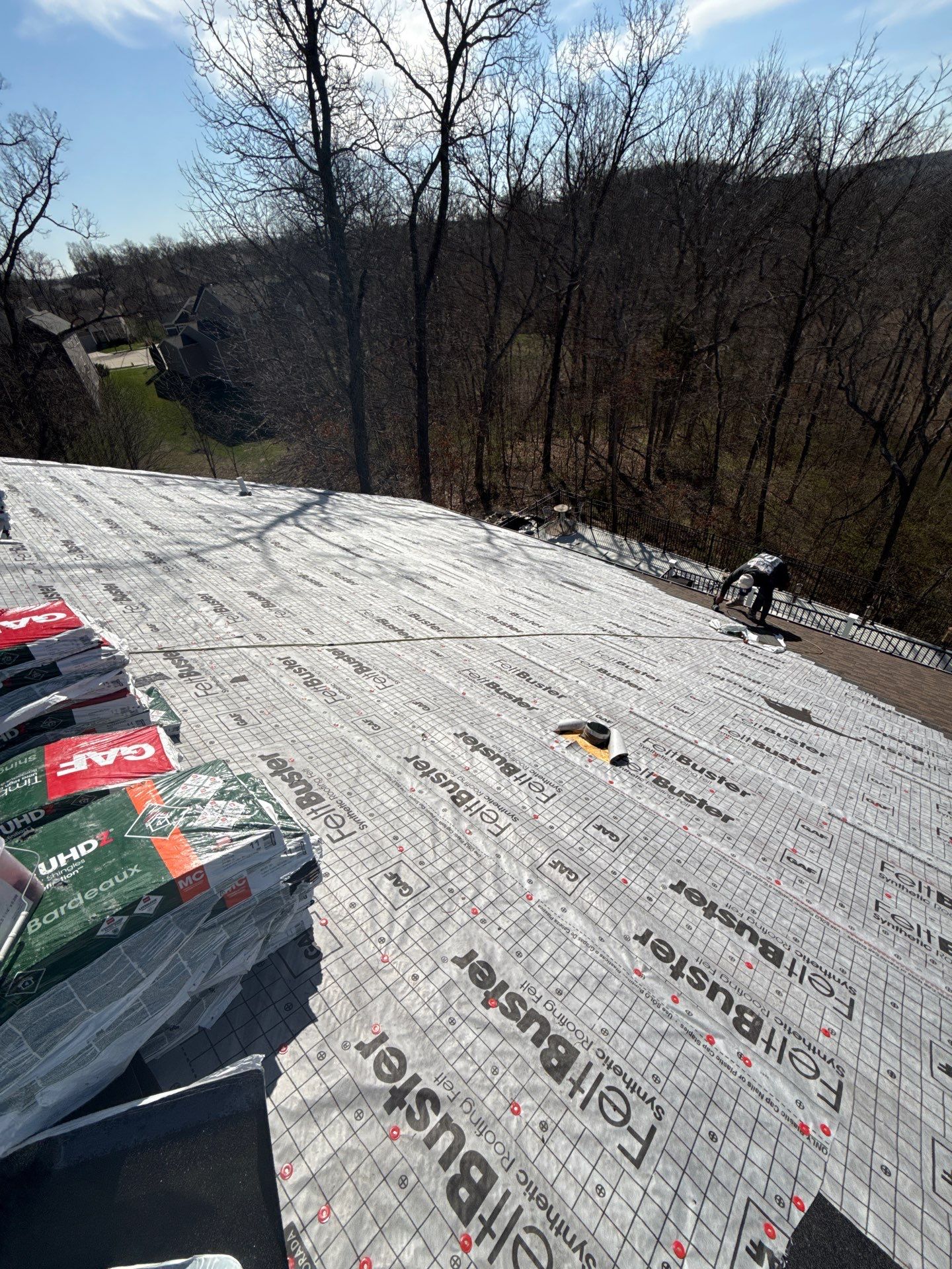GAF Timberline Shingle Roof Replacement and Siding Repair in Wentzville by Acute Roofing And Exteriors